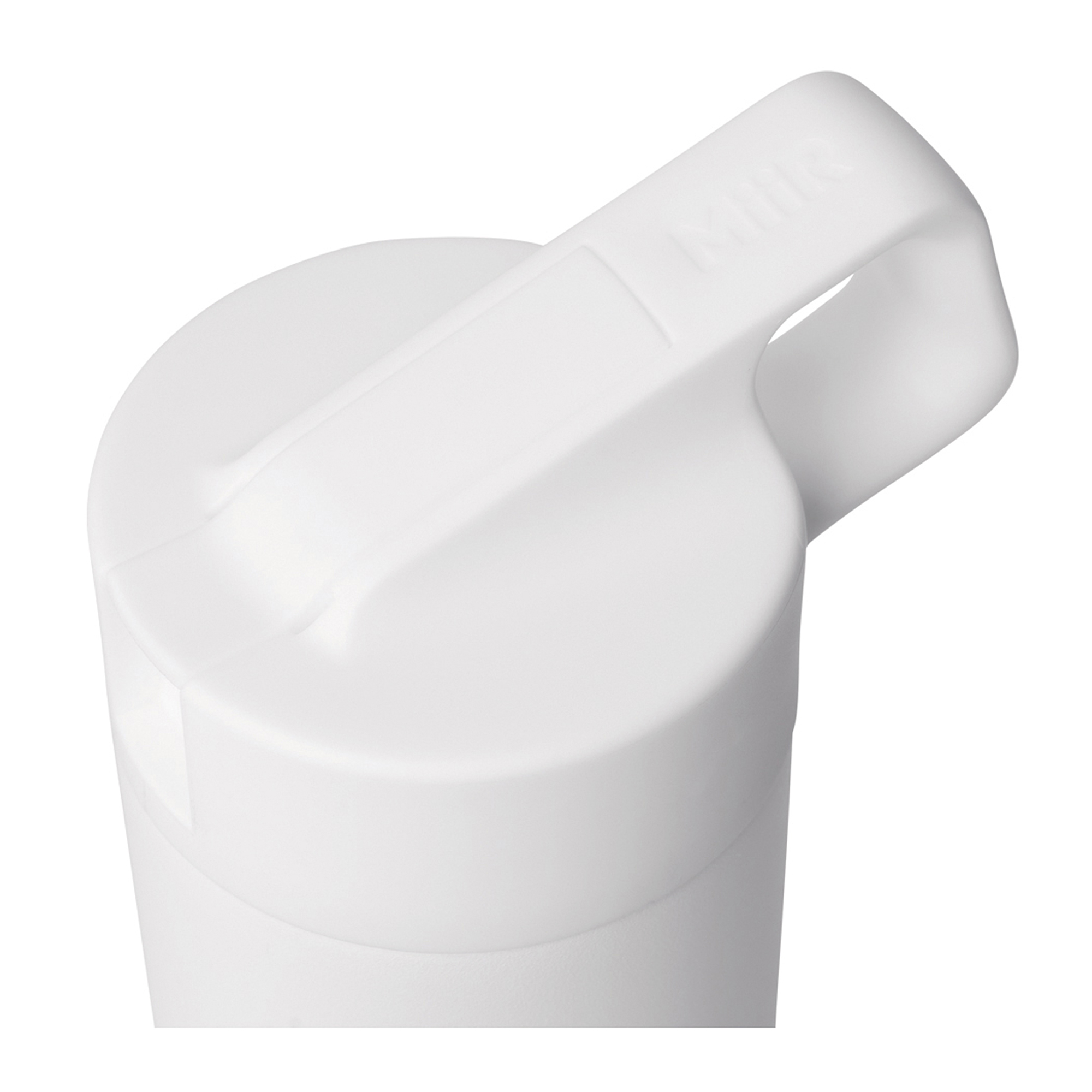 Picture of MiiR Vacuum Insulated Wide Mouth Leakproof Straw Lid Bottle - 20 Oz. - White Powder
