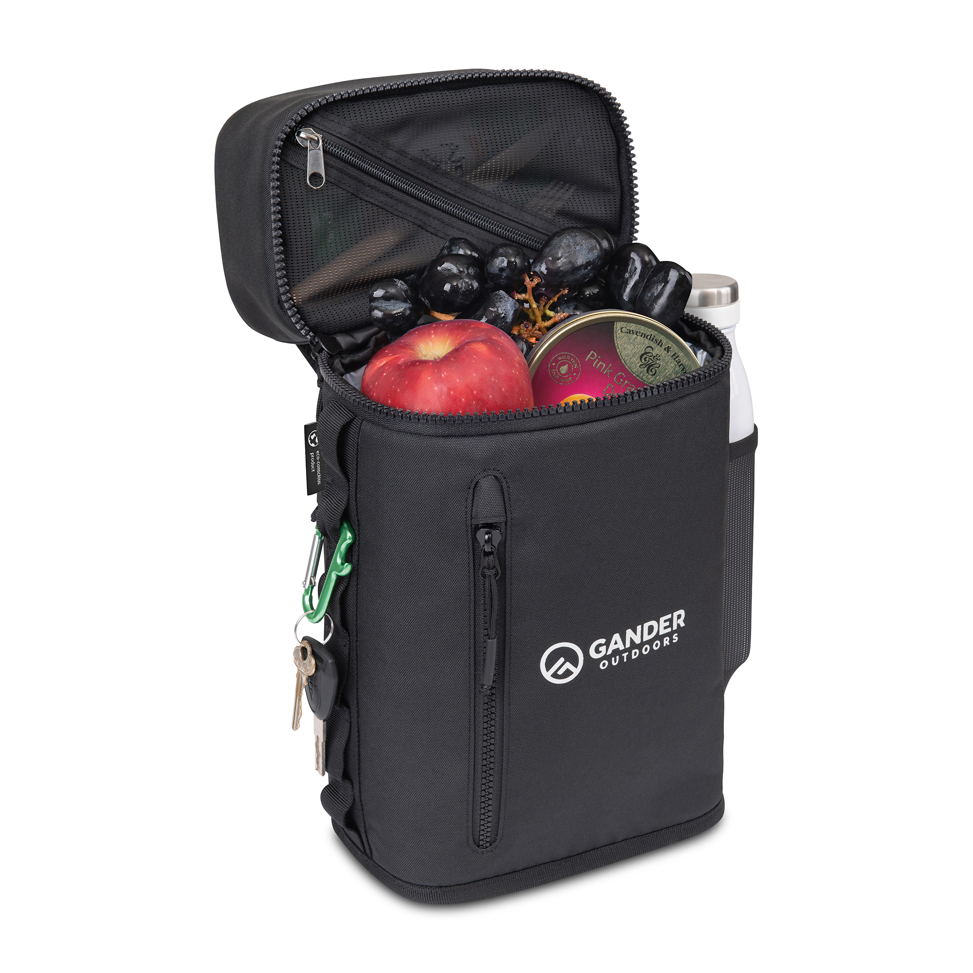 Picture of Acadia Recycled rPET Sling Cooler - Black