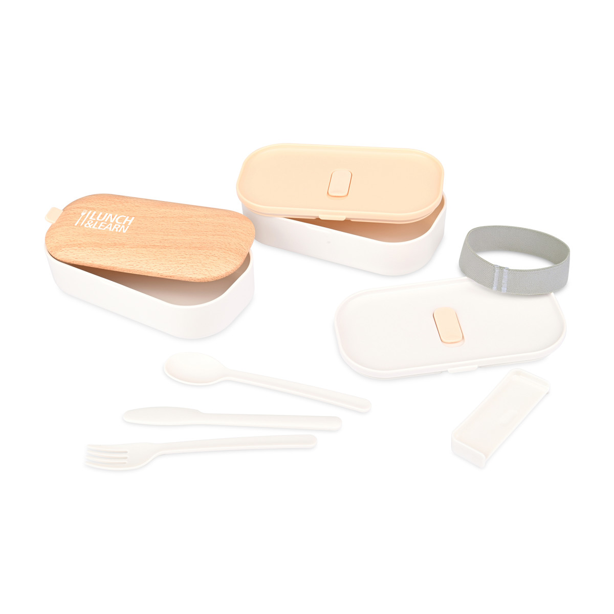Picture of Osaka Bento Lunch Box - White