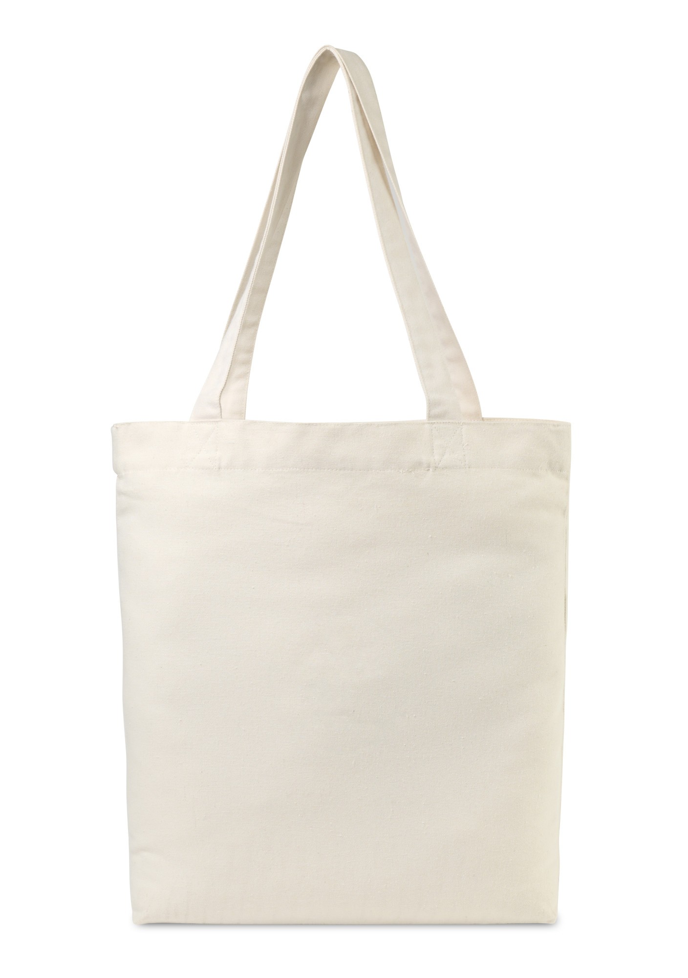 Picture of Recycled Cotton Gusset Bottom Tote - AWARE - Natural