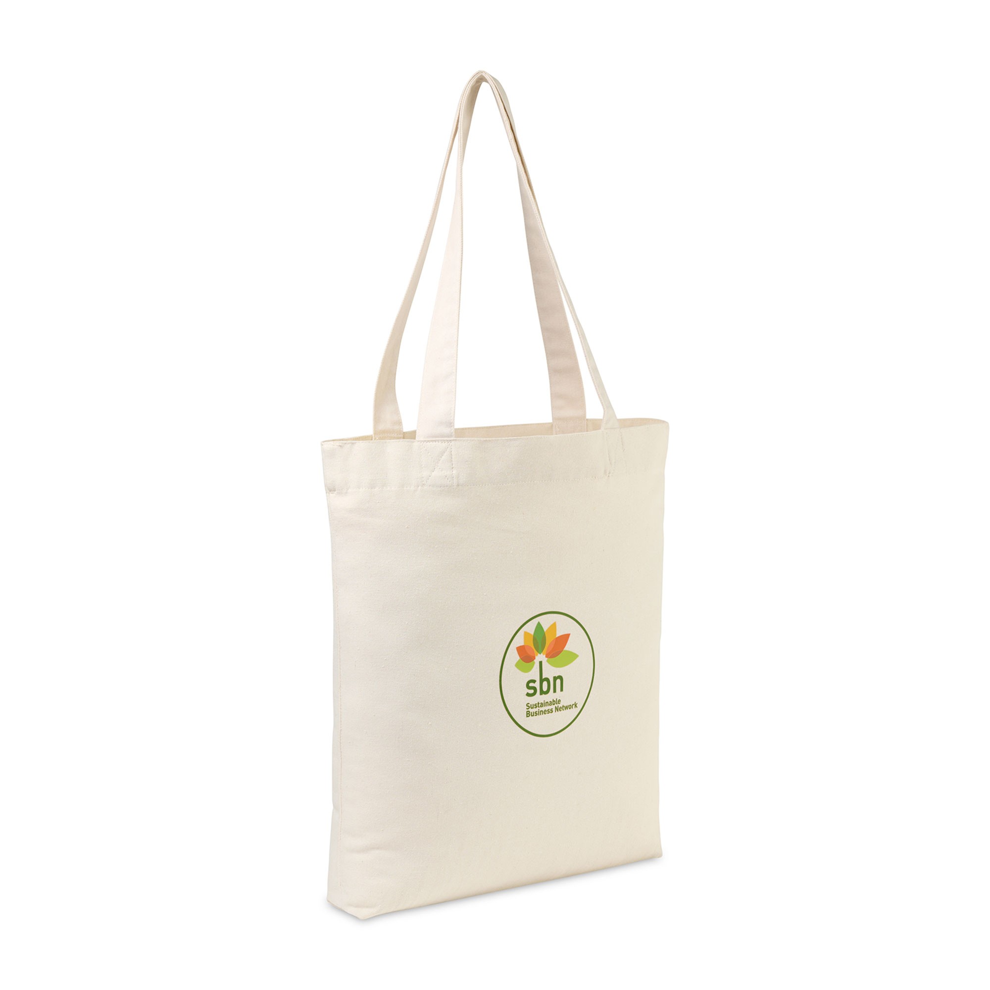 Picture of Recycled Cotton Gusset Bottom Tote - AWARE - Natural