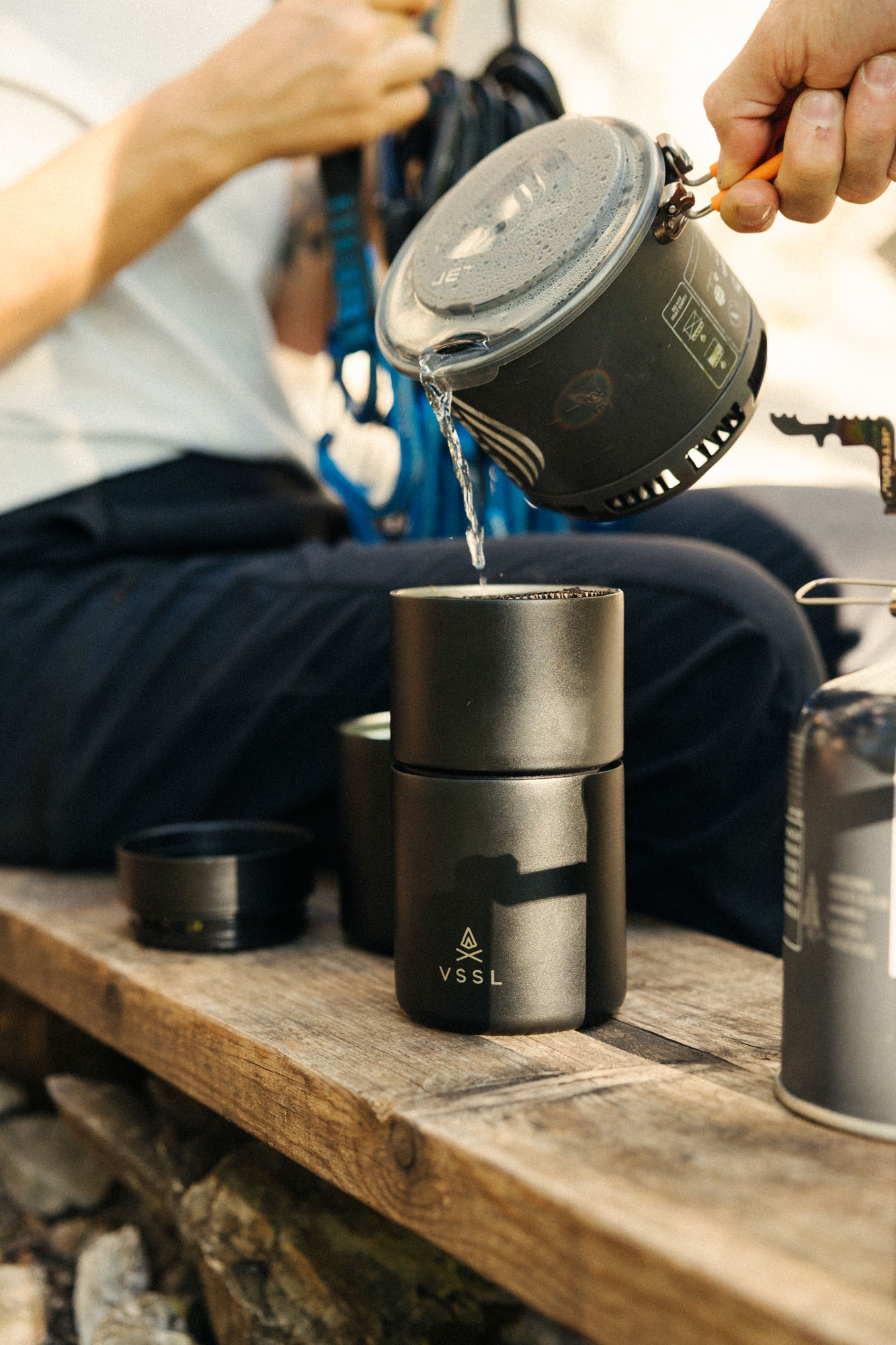 Picture of VSSL Nest Pour Over Coffee Kit - Black