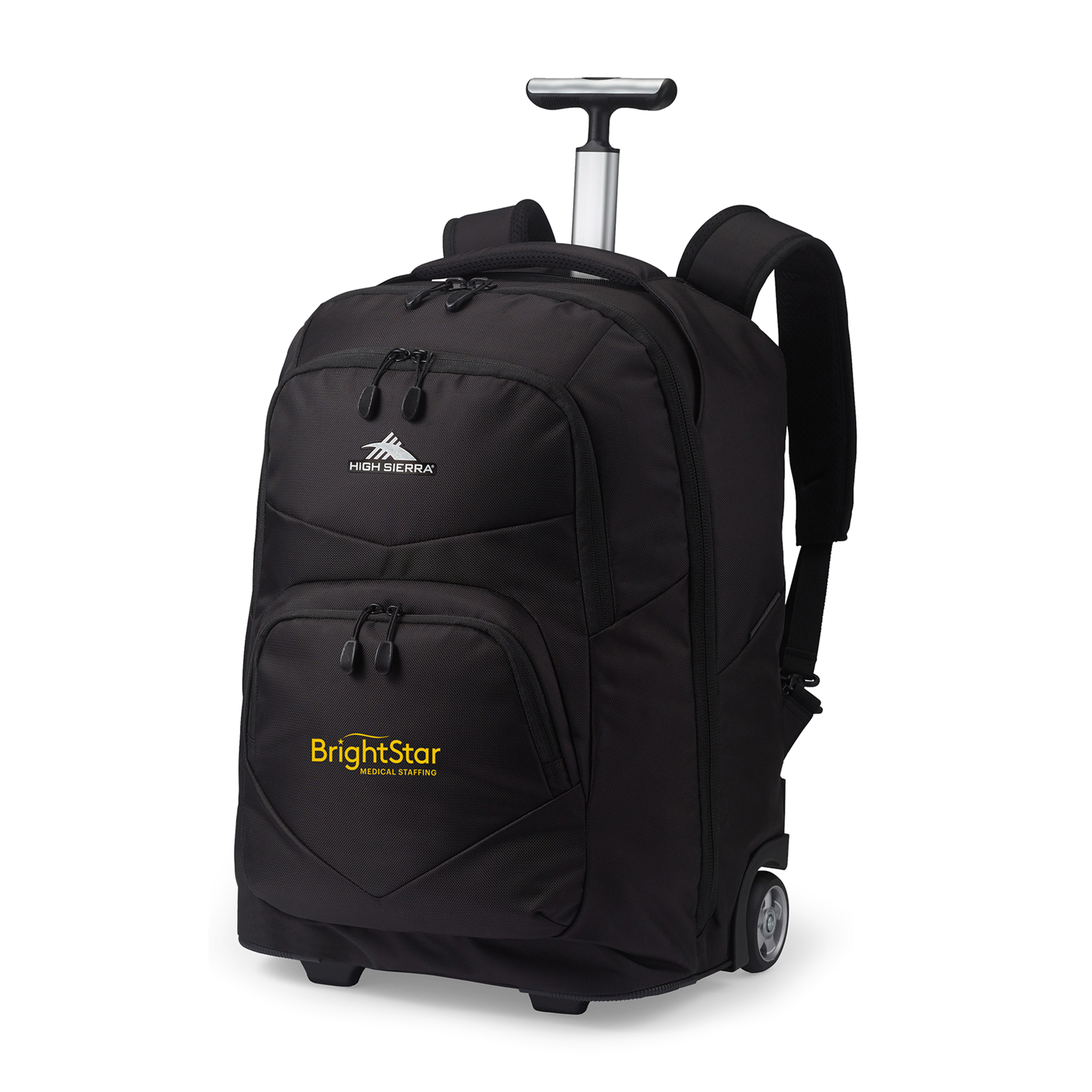Picture of High Sierra Freewheel Pro Wheeled Backpack - Black