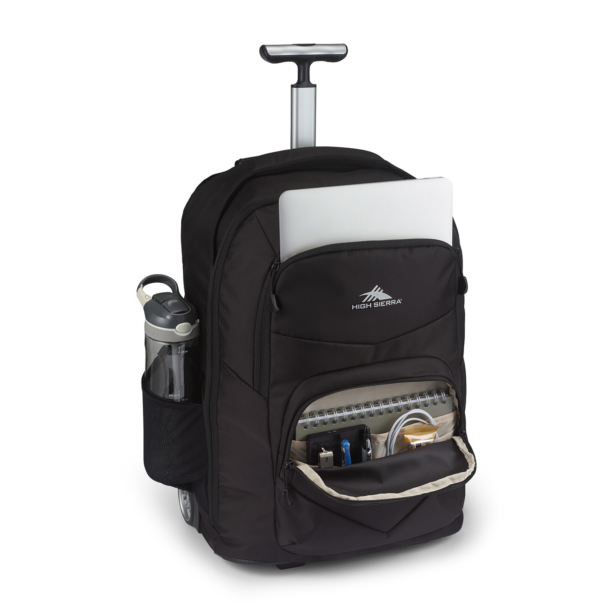 Picture of High Sierra Freewheel Pro Wheeled Backpack - Black