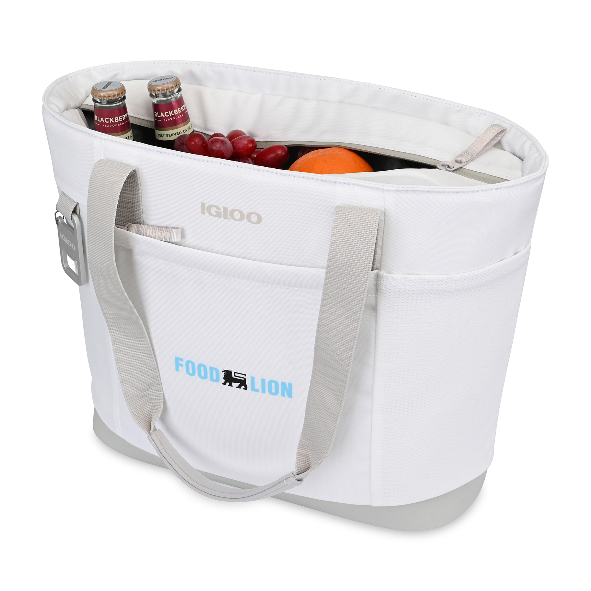 Picture of Igloo Day Chiller Recycled Poly Tote 20 Can Soft Cooler - Cloud White