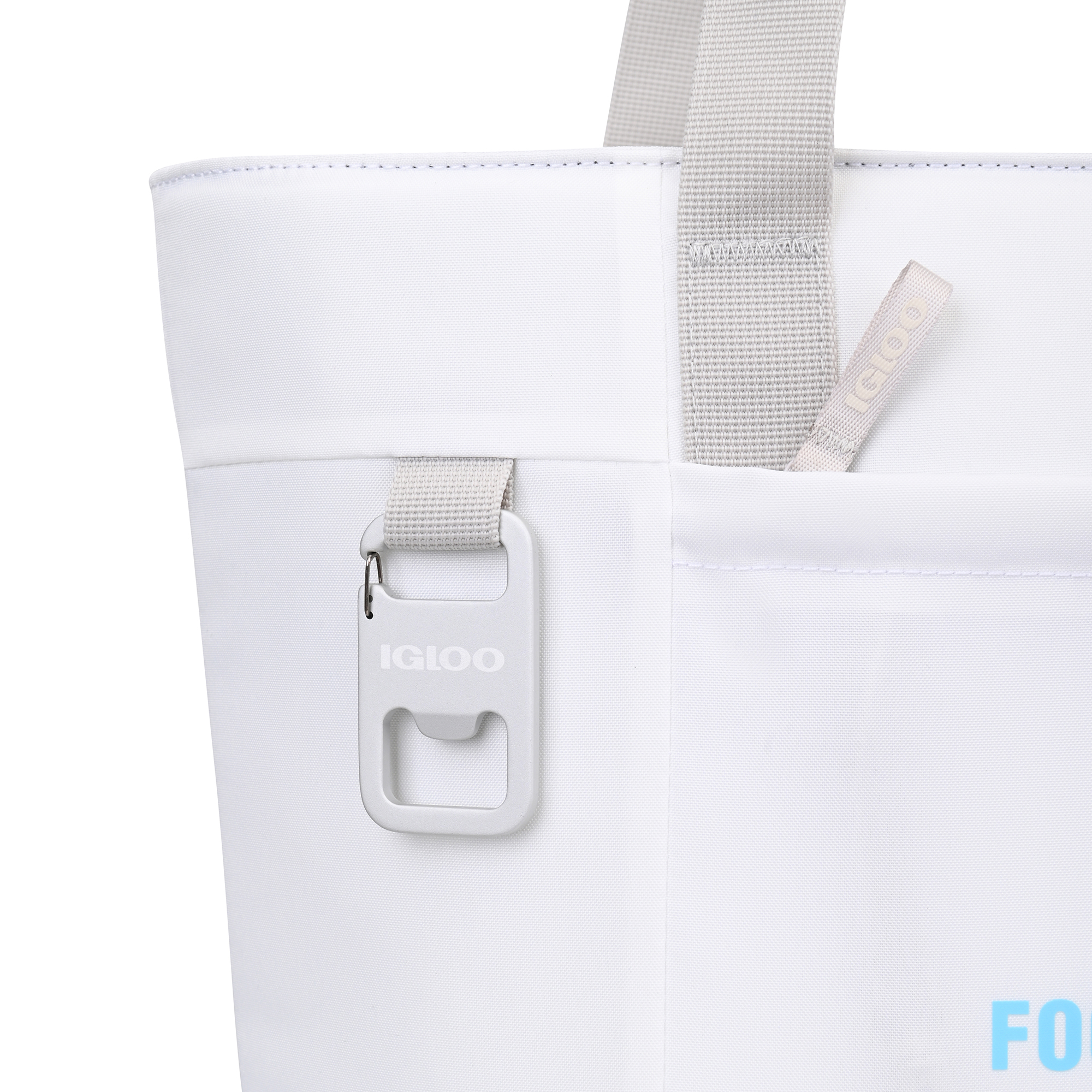 Picture of Igloo Day Chiller Recycled Poly Tote 20 Can Soft Cooler - Cloud White
