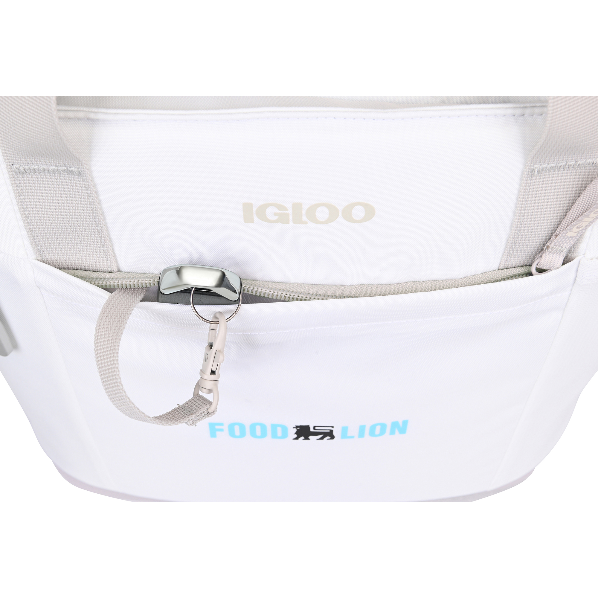 Picture of Igloo Day Chiller Recycled Poly Tote 20 Can Soft Cooler - Cloud White
