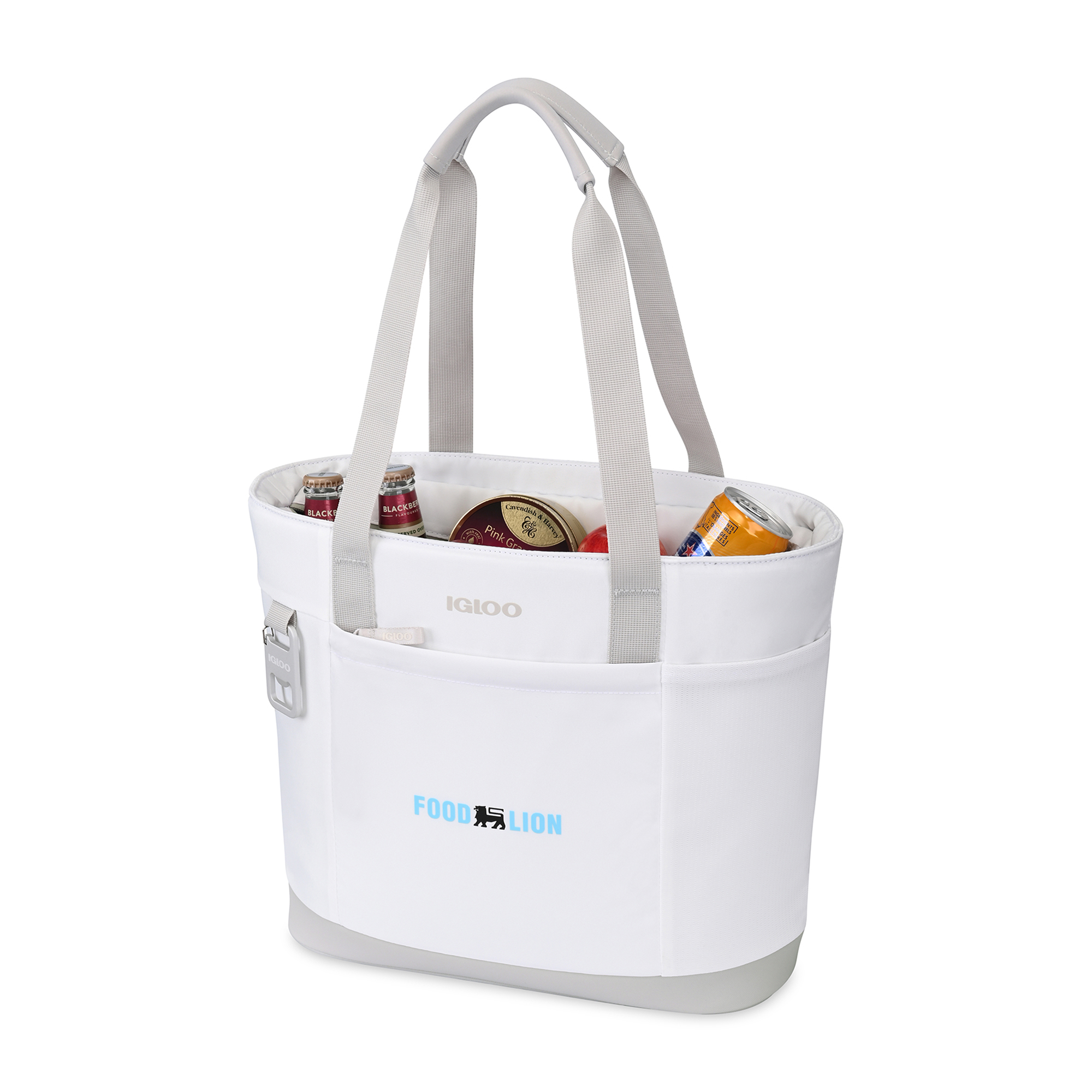 Picture of Igloo Day Chiller Recycled Poly Tote 20 Can Soft Cooler - Cloud White