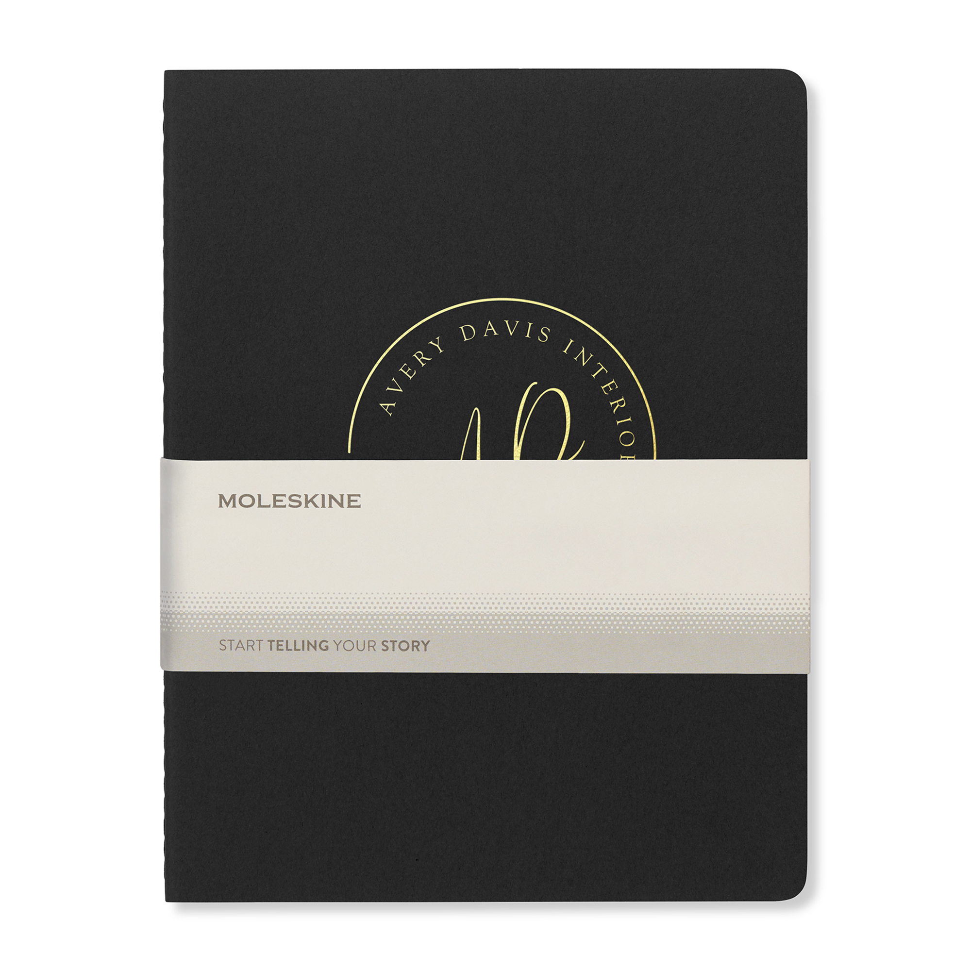 Picture of Moleskine Cahier Ruled XX-Large Journal - Black