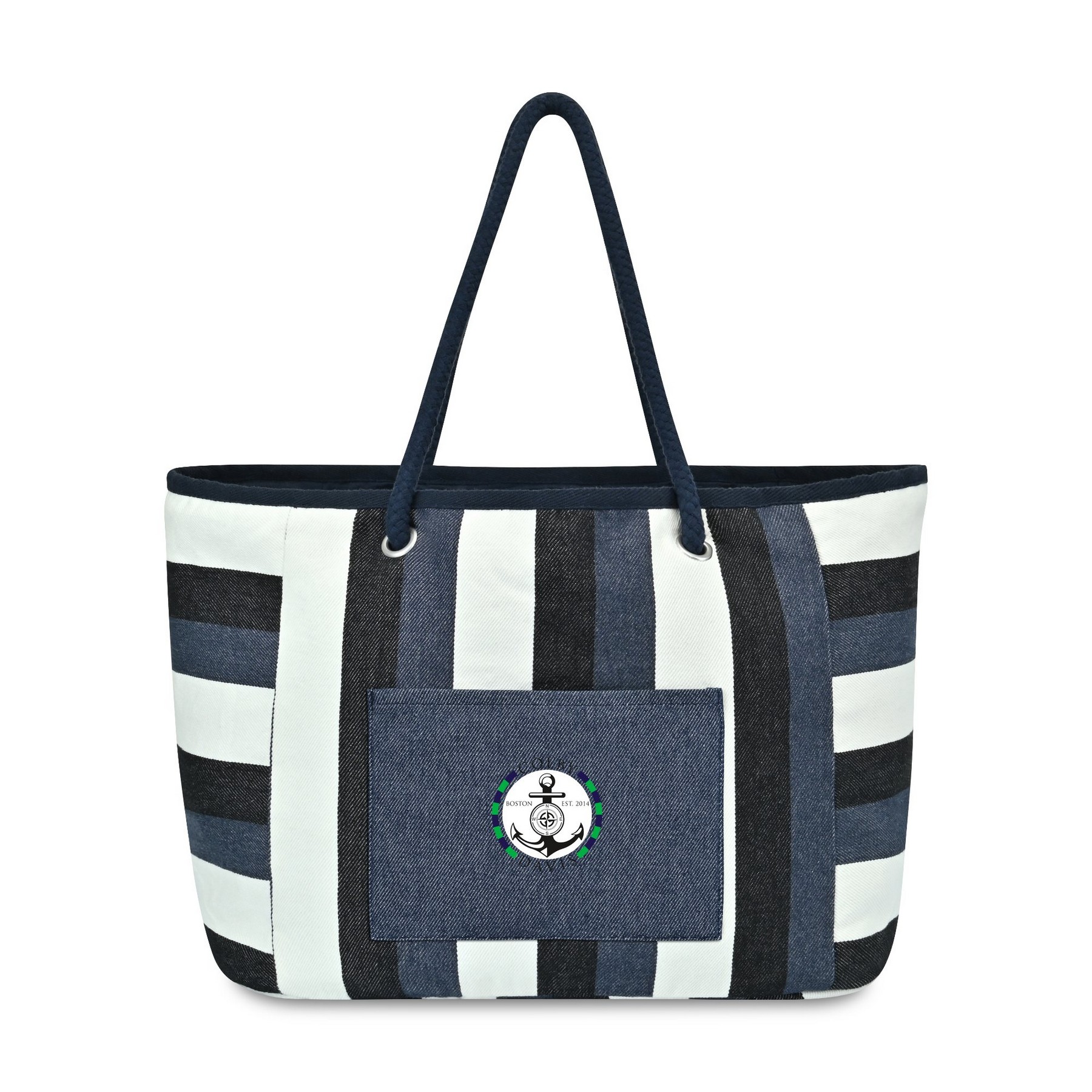 Picture of Bayside Boat Bag & Towel Set - Bayside Stripe