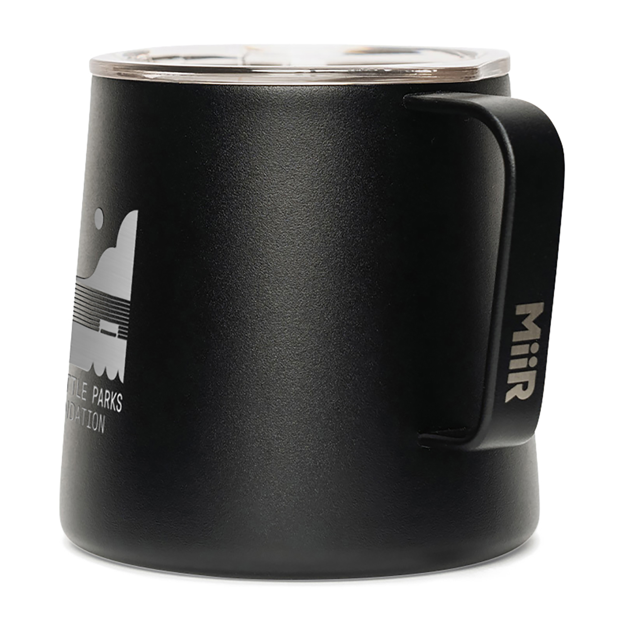 Picture of MiiR Grounded Camp Cup - 12 Oz. - Black Powder