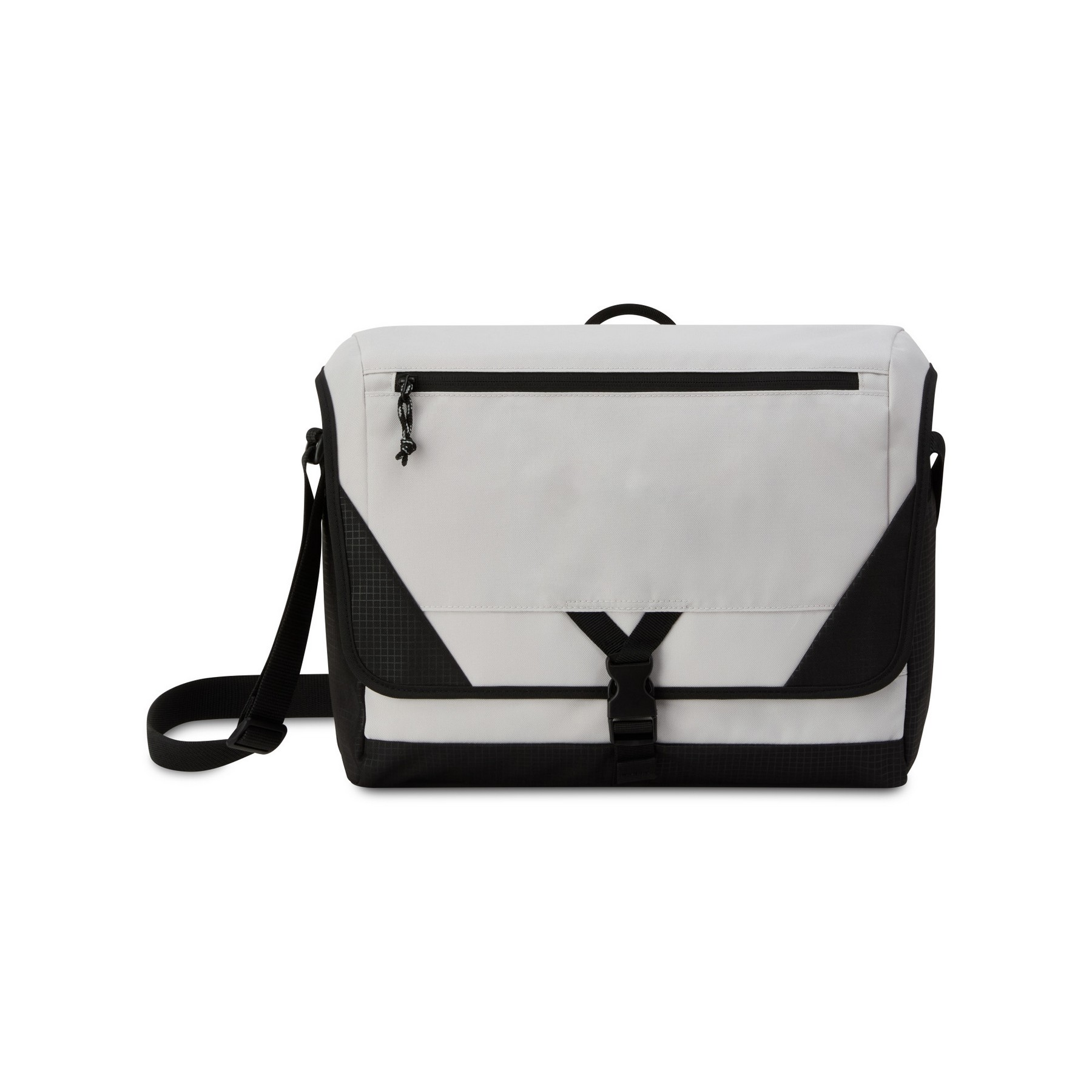 Picture of Peak Recycled rPET Laptop Messenger Bag - Quiet Grey