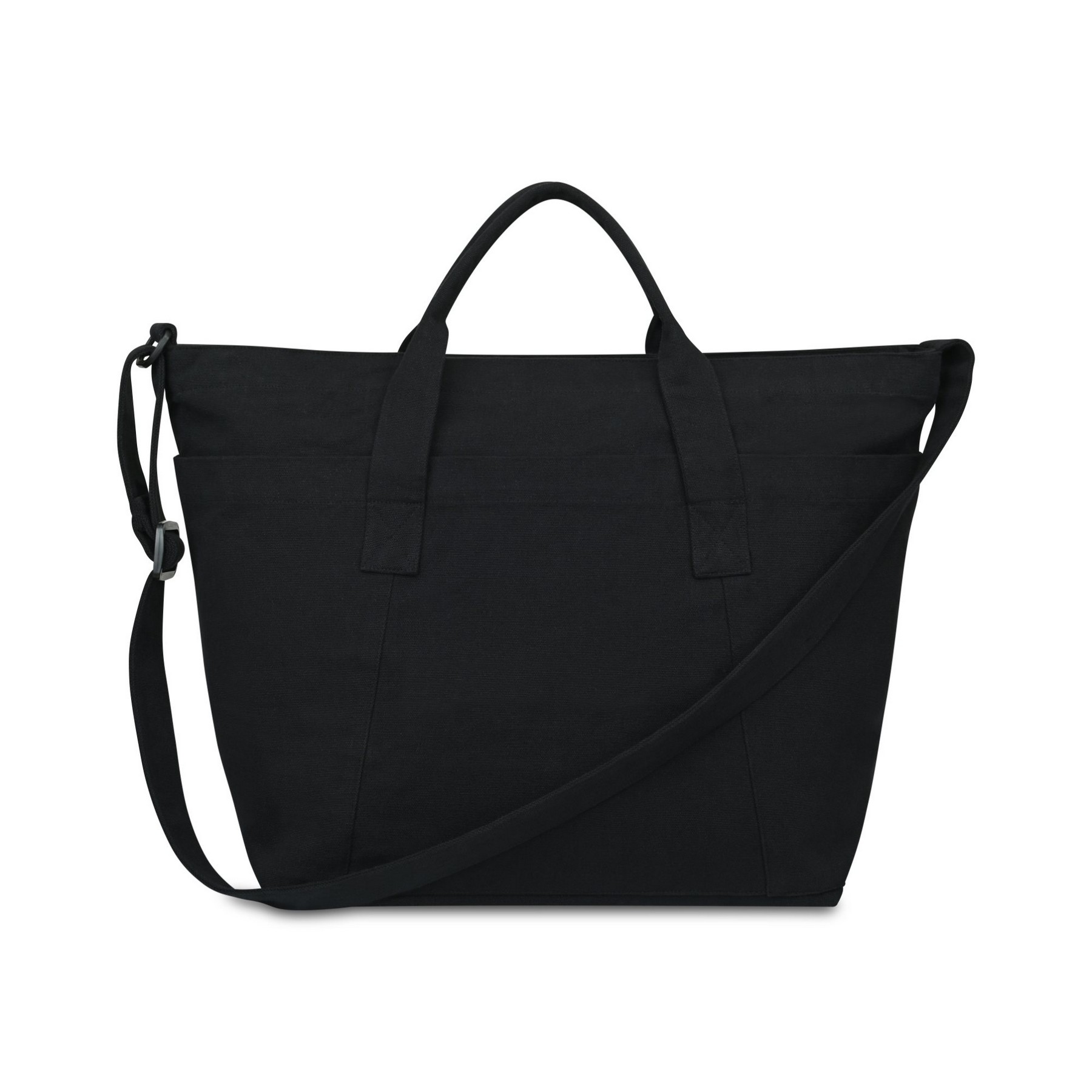 Picture of Recycled Cotton Weekender Tote - AWARE - Black