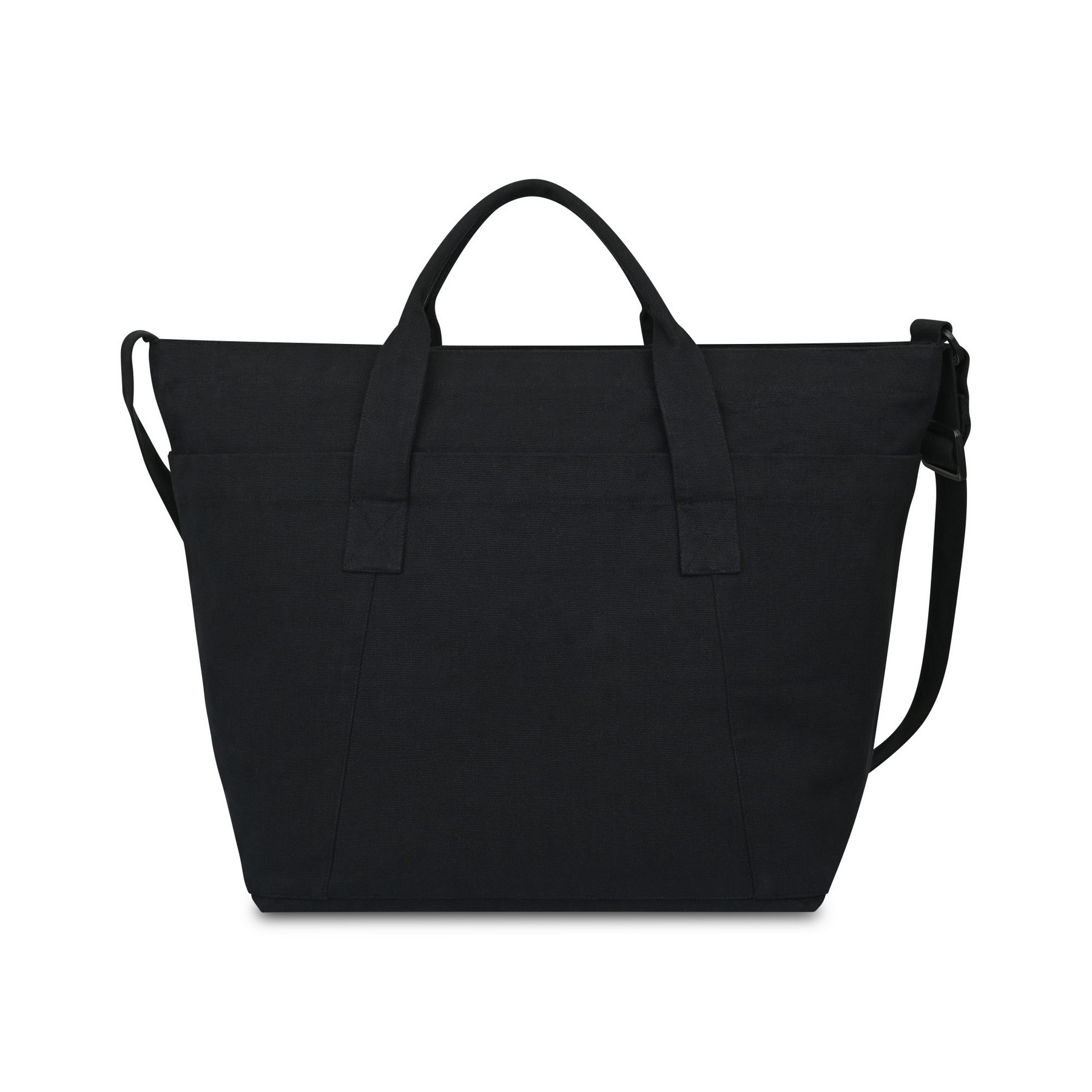 Picture of Recycled Cotton Weekender Tote - AWARE - Black