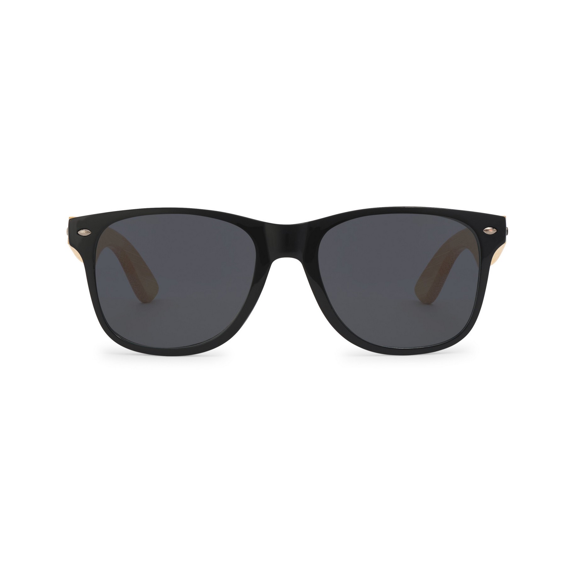 Picture of CapeShades Recycled Bamboo Sunglasses Black Frame - Black