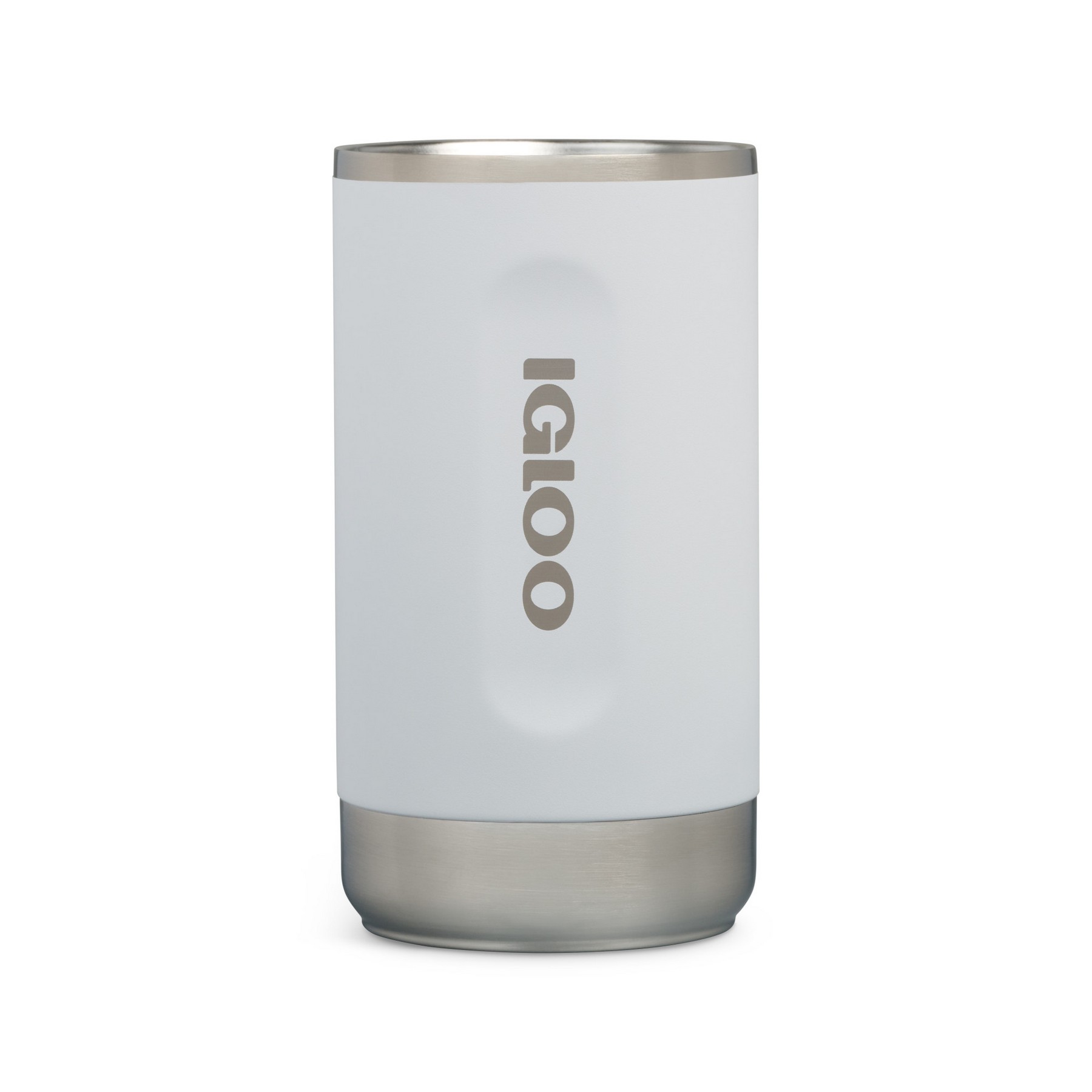 Picture of Igloo Recycled Stainless Steel Universal Coolmate - White
