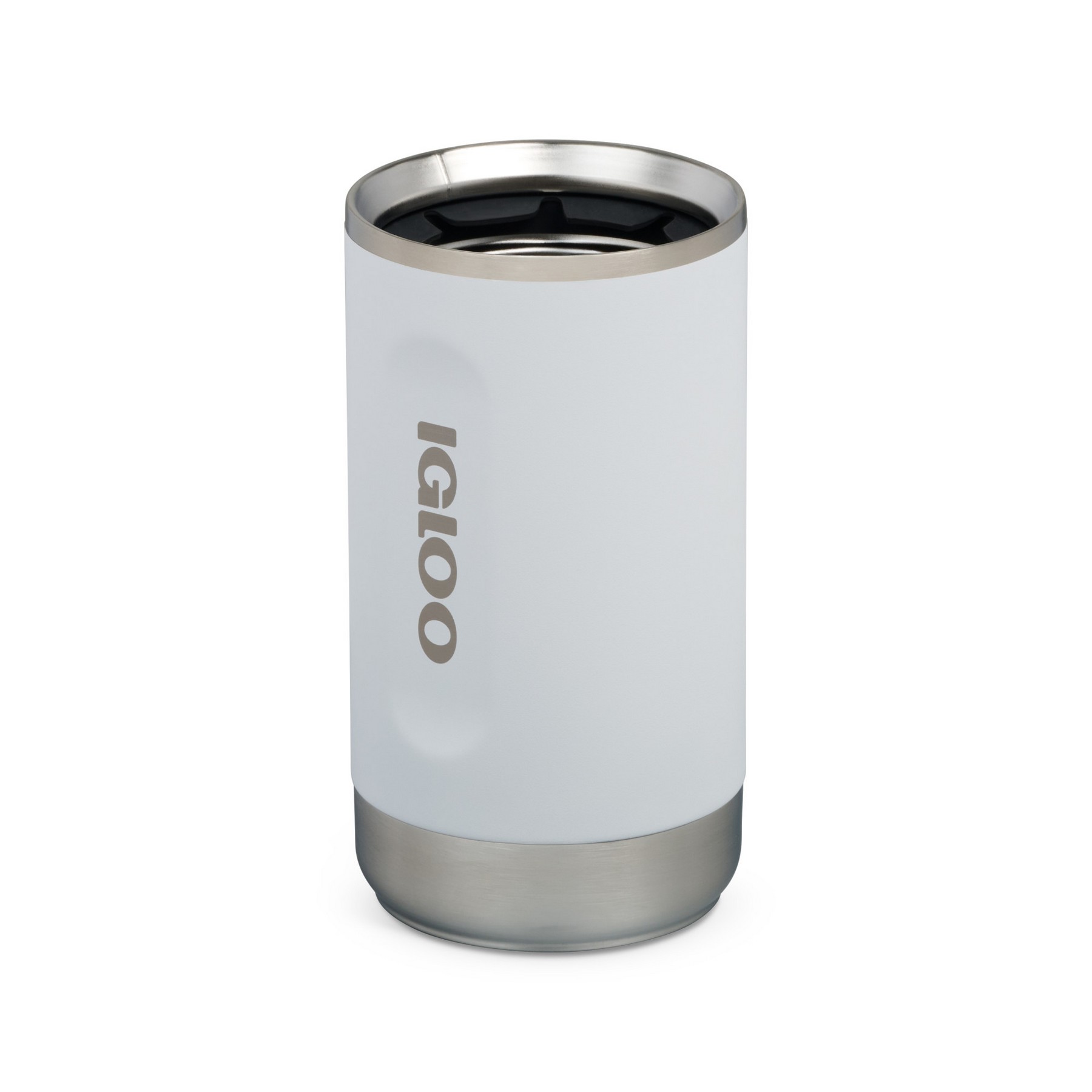 Picture of Igloo Recycled Stainless Steel Universal Coolmate - White