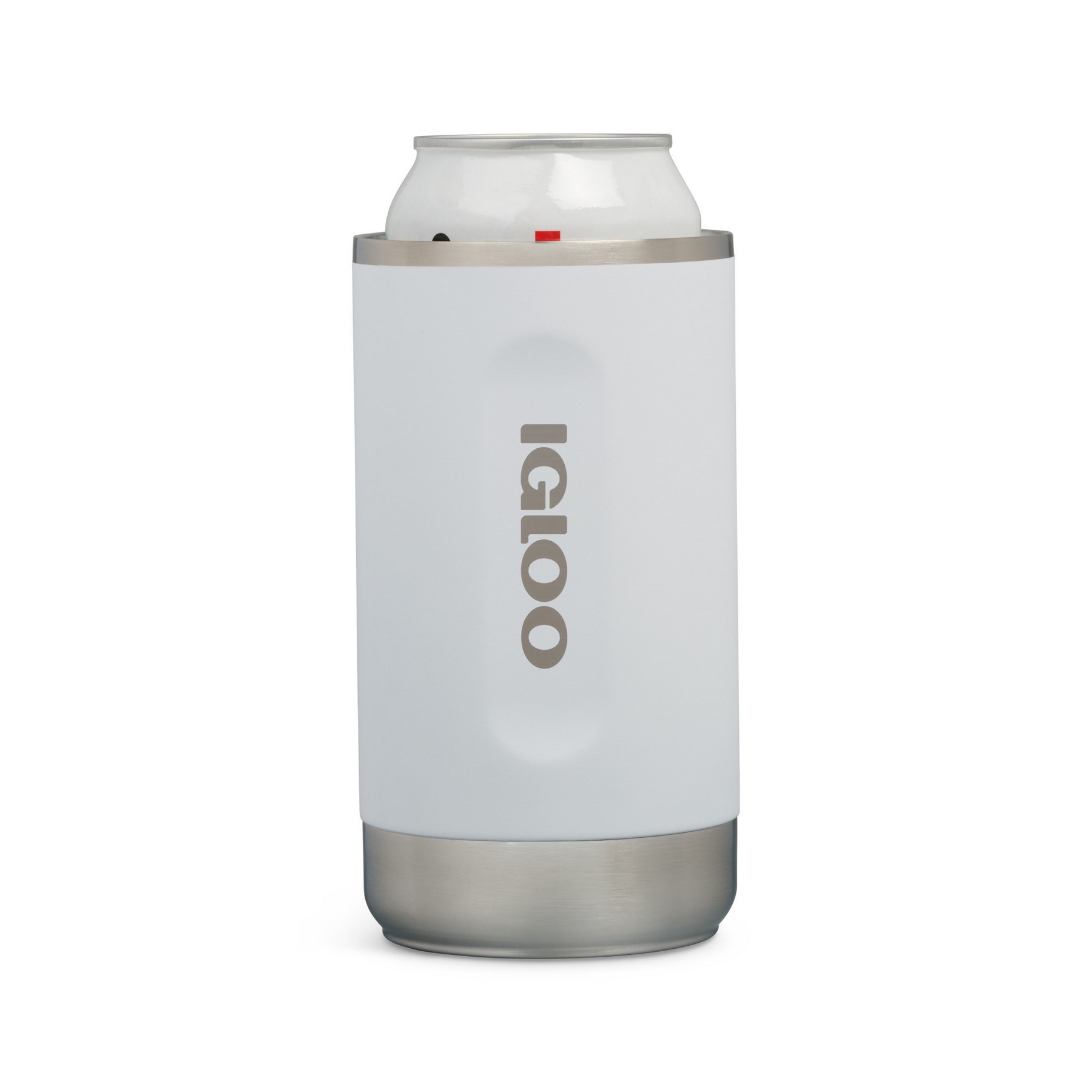 Picture of Igloo Recycled Stainless Steel Universal Coolmate - White