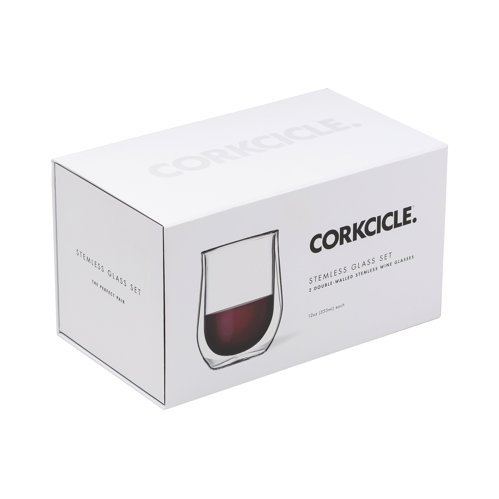 Picture of CORKCICLE Stemless Glass Set (2) - Clear