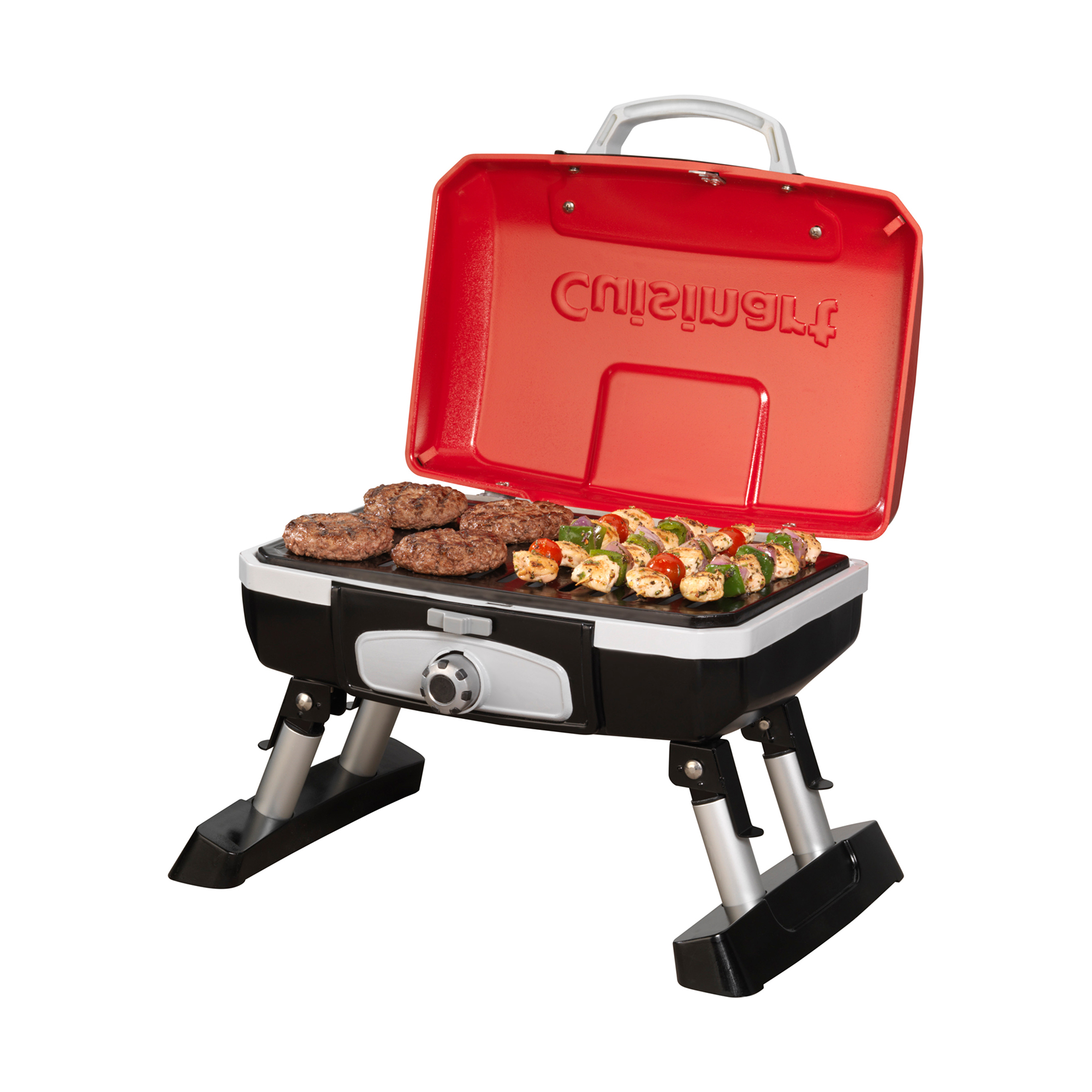 Picture of Cuisinart Outdoors Petite Gourmet Portable Gas Grill - Red