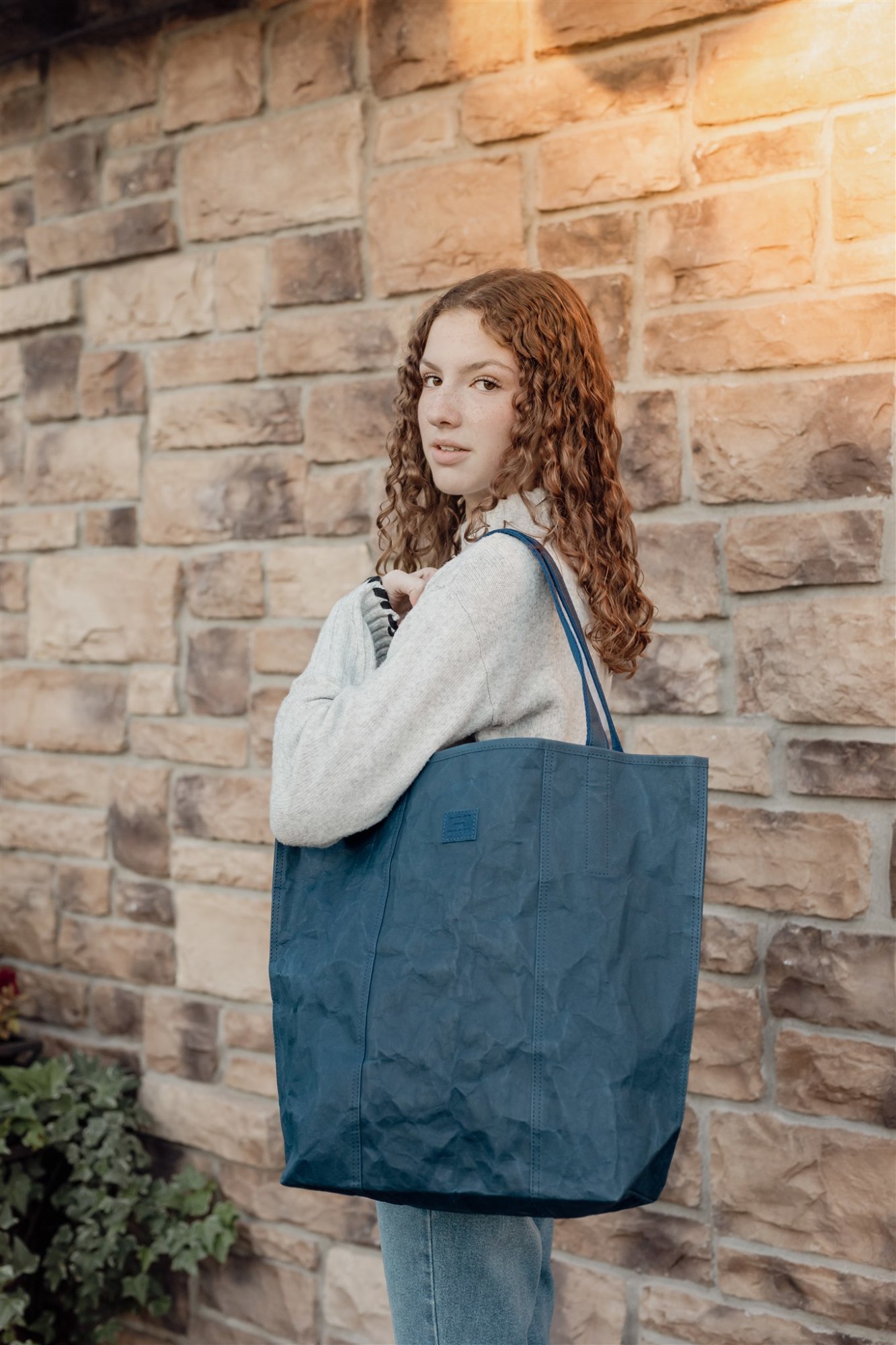 Picture of Out of the Woods Iconic Shopper - Navy