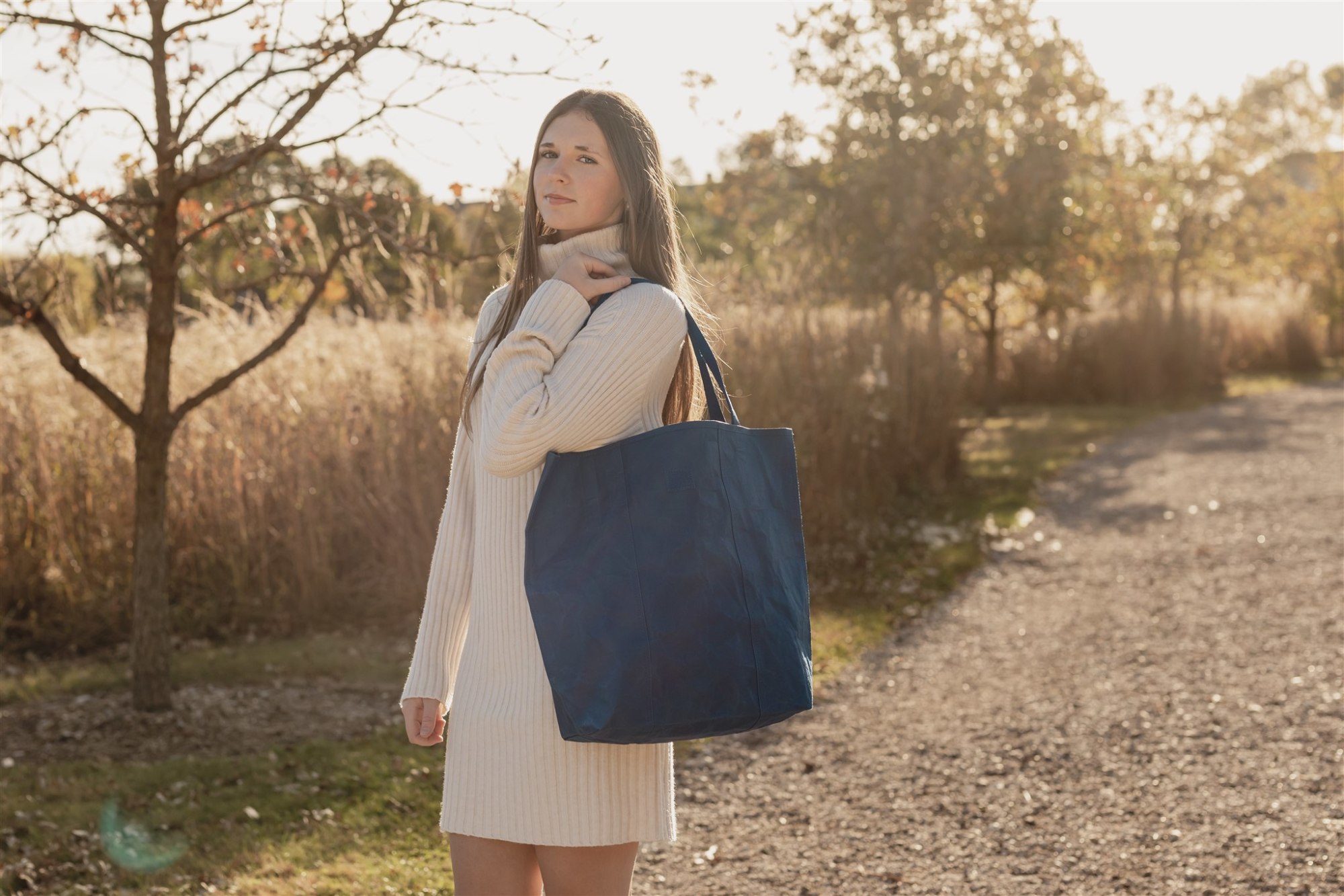 Picture of Out of the Woods Iconic Shopper - Navy