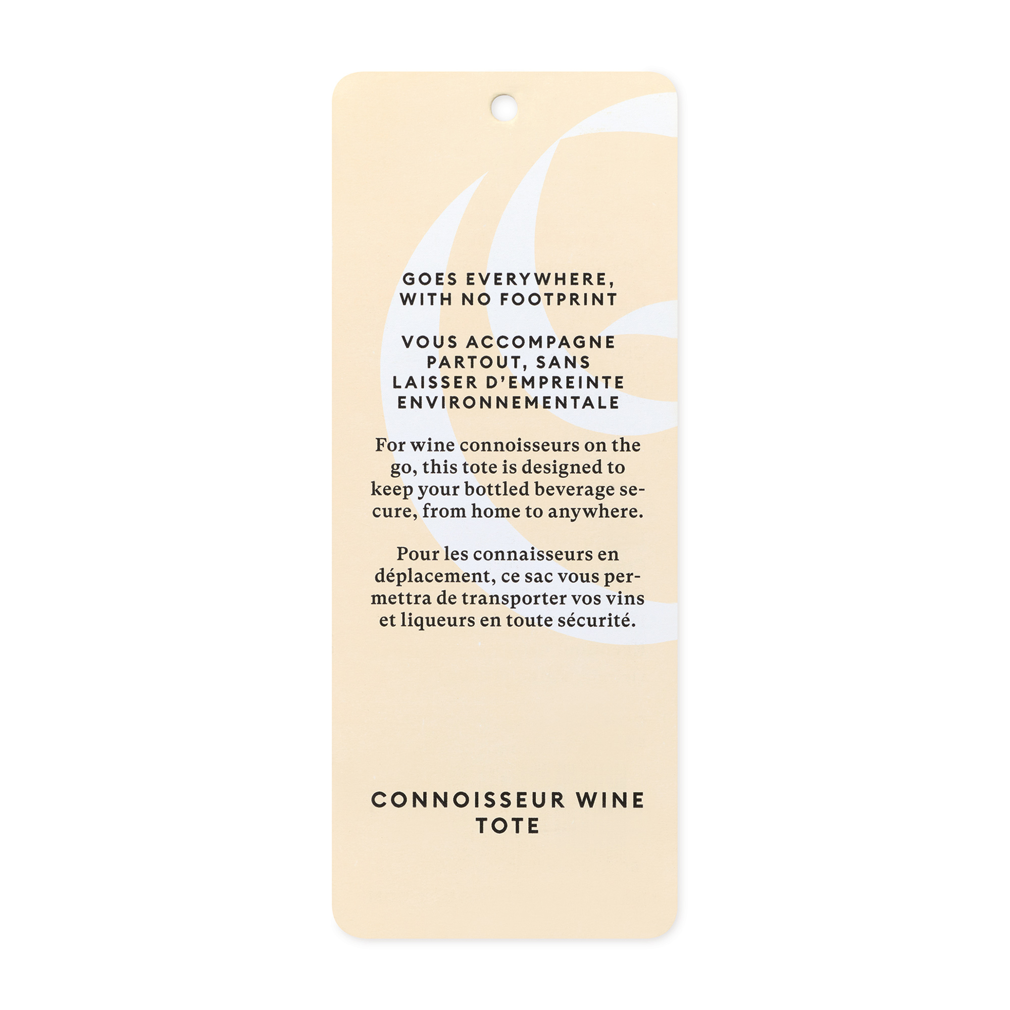 Picture of Out of the Woods Connoisseur Wine Tote - Sahara