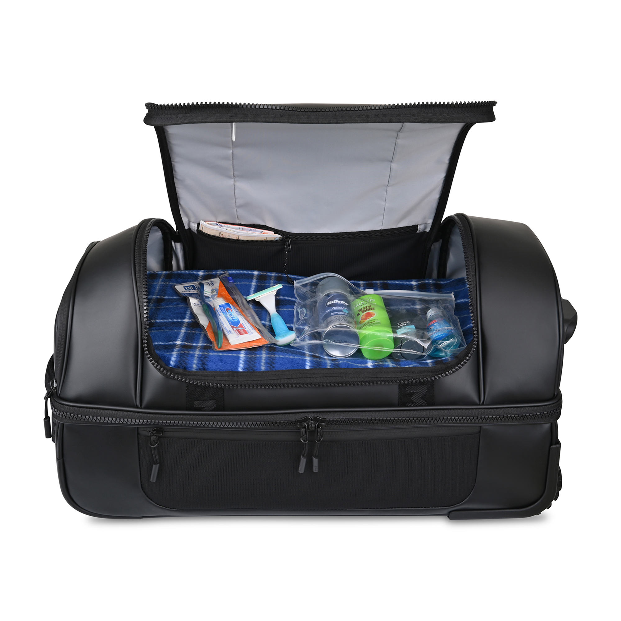 Picture of MiiR Bahia Recycled rPET 50L Wheeled Duffel - Black