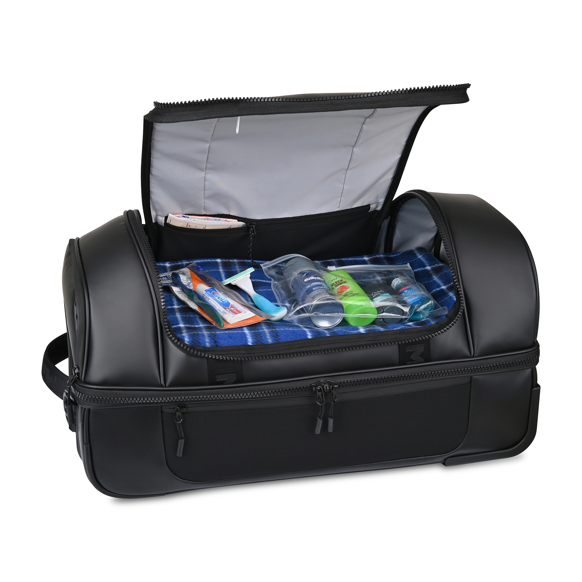 Picture of MiiR Bahia Recycled rPET 50L Wheeled Duffel - Black