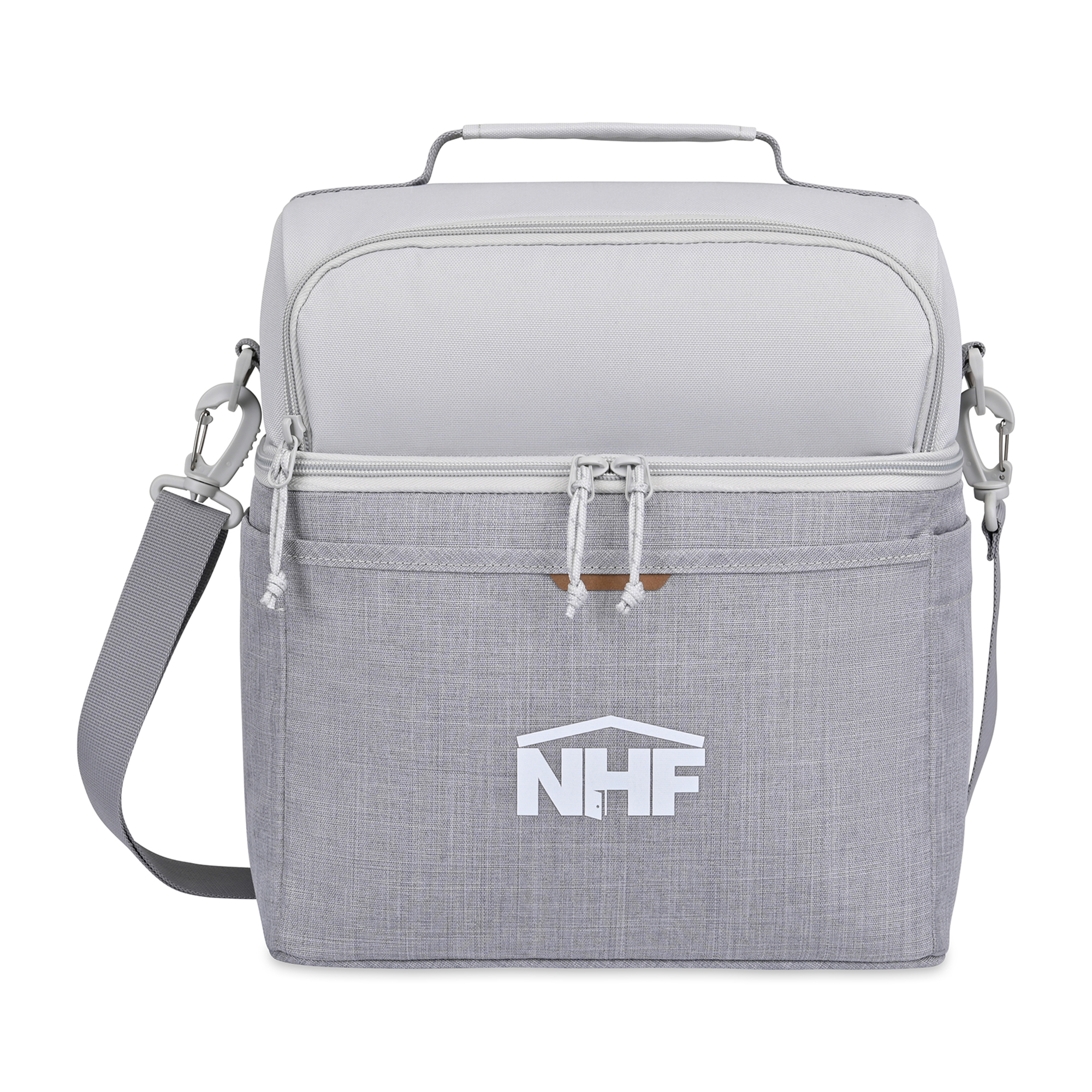 Picture of Parkview Recycled rPET Lunch Box Cooler - Greystone