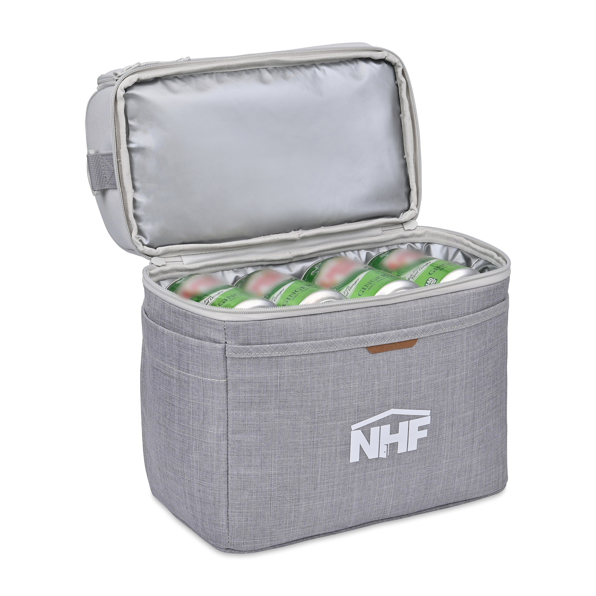 Picture of Parkview Recycled rPET Lunch Box Cooler - Greystone