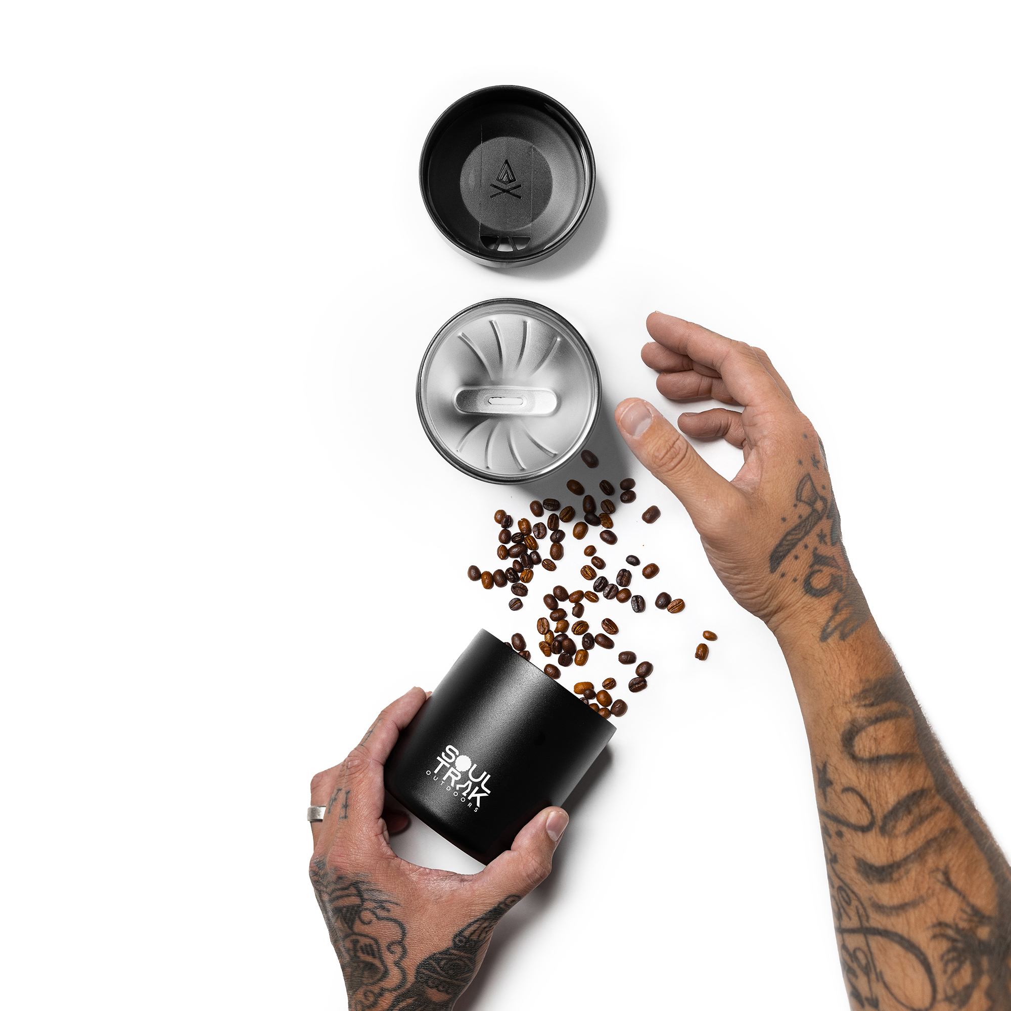 Picture of VSSL Nest Pour Over Set - Black