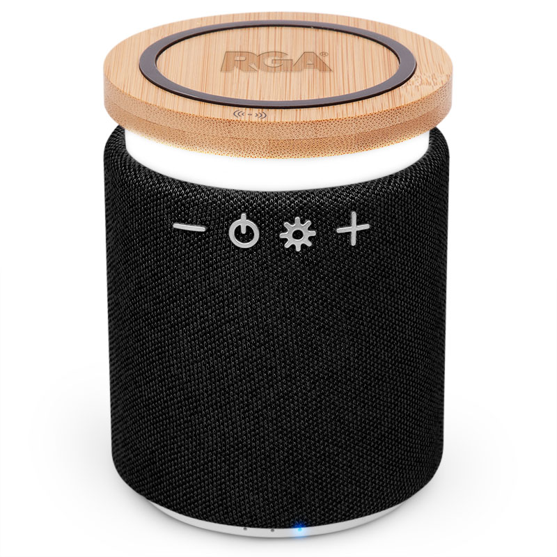 Picture of Lex Bamboo Wireless Speaker w/Phone Charger