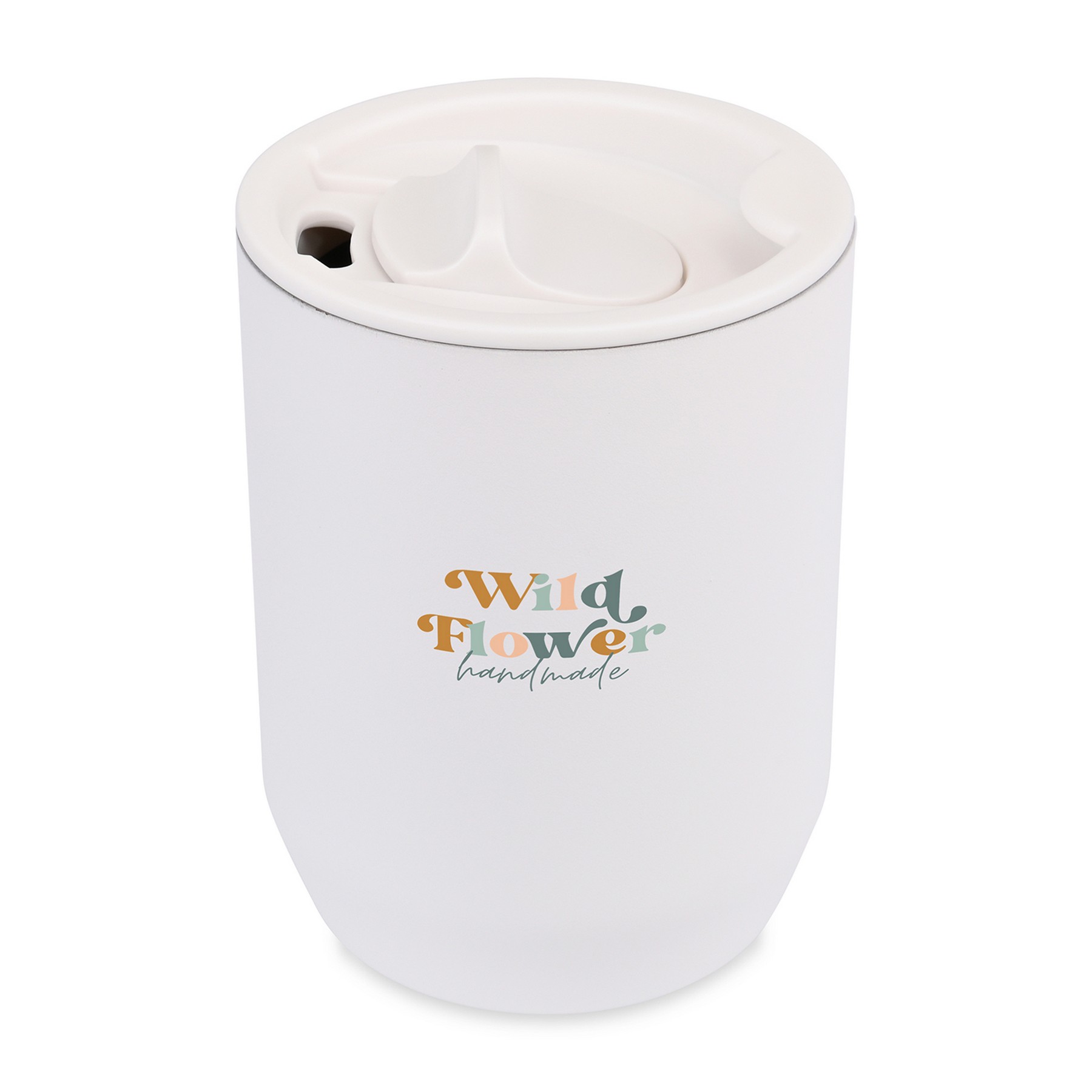 Picture of Aviana Rowan Recycled Stainless Steel Wine Tumbler - 15 Oz. - Marshmallow