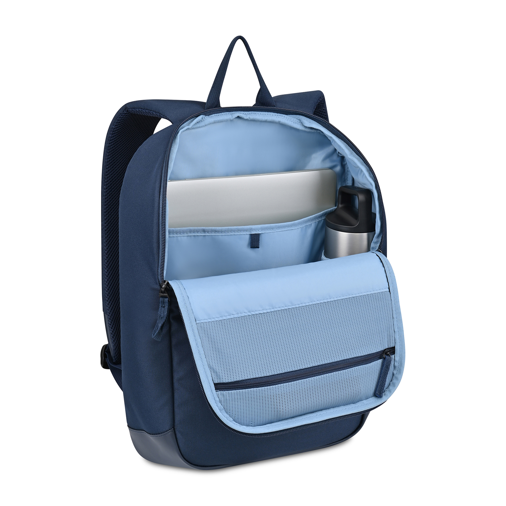Picture of Transit Recycled rPET Laptop Slim Backpack - Navy
