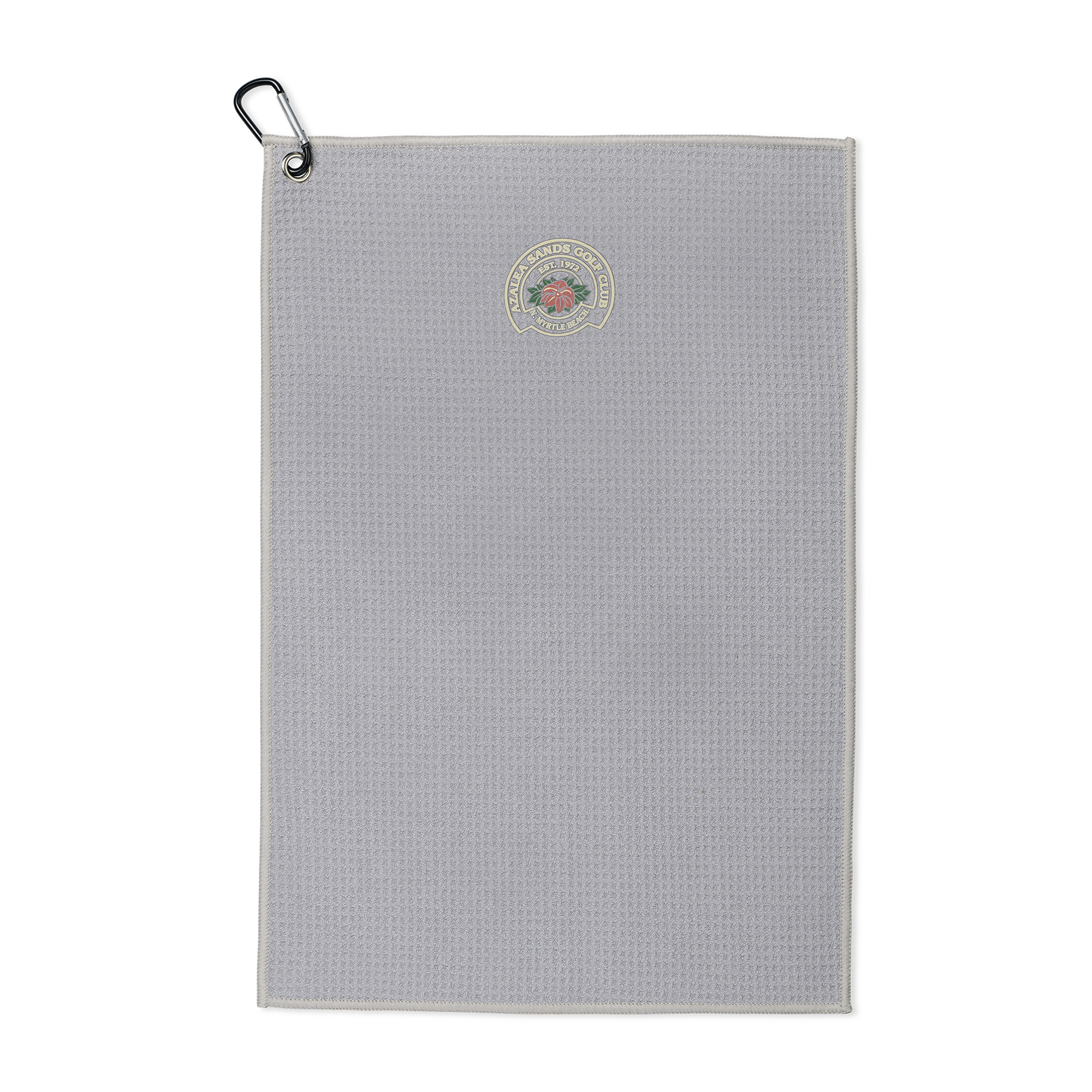 Picture of Golf Links Waffle Weave Towel - Light Gray