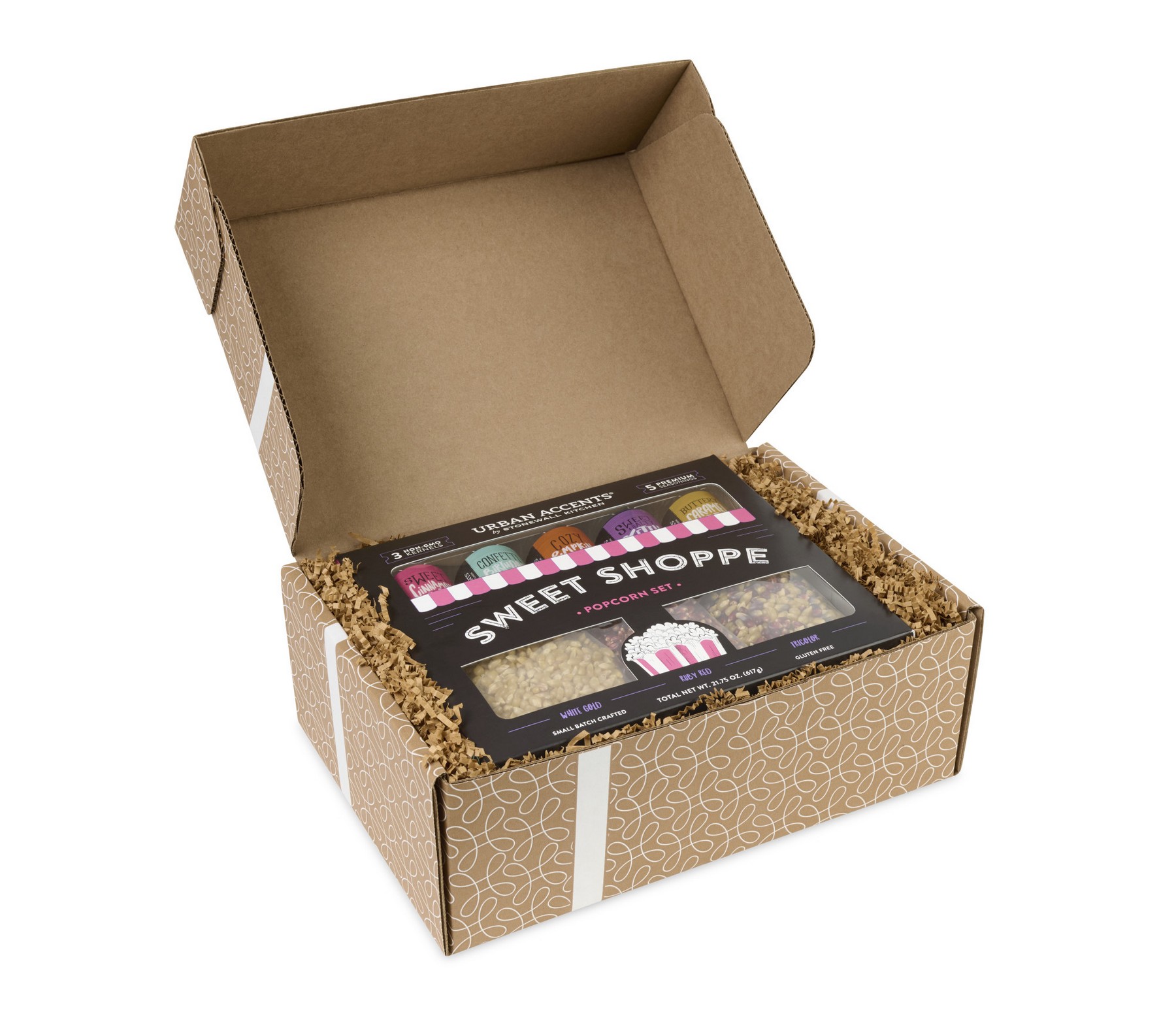 Picture of Sweet Celebration Popcorn Party Gift Box - Black