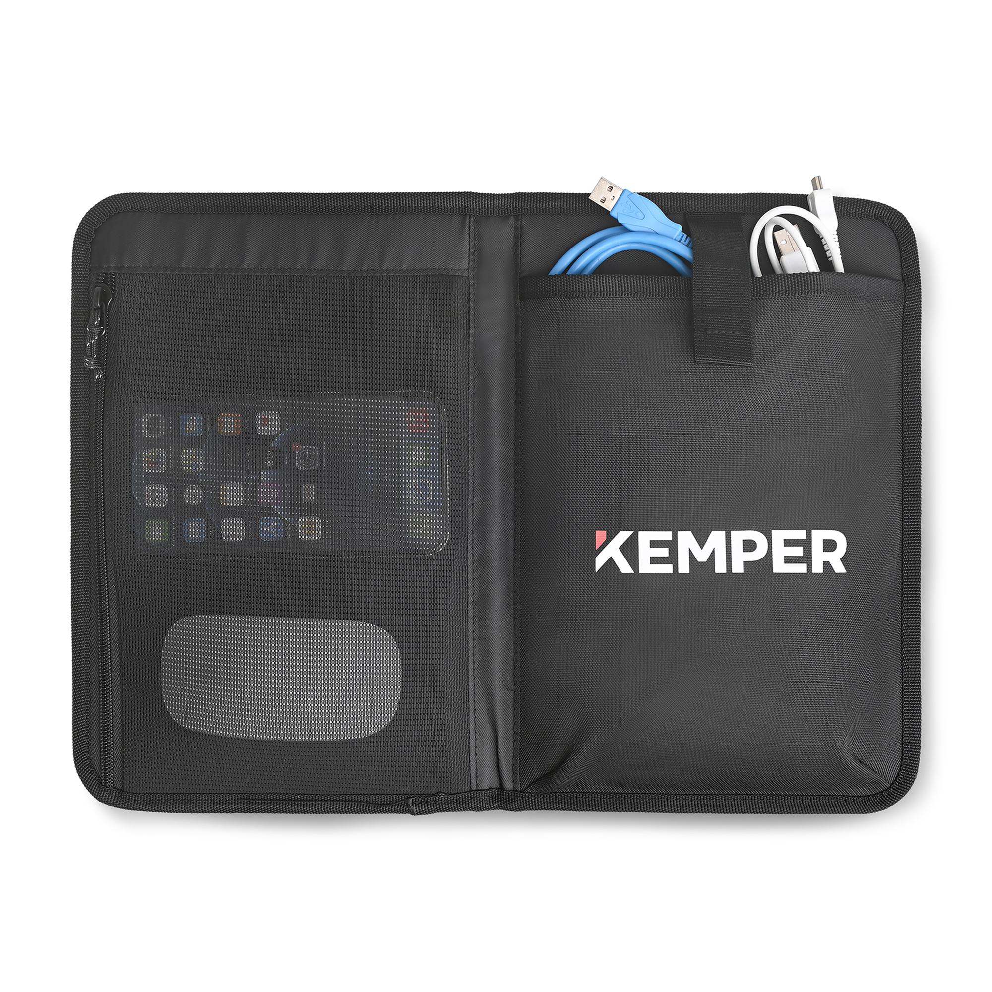 Picture of Newton Recycled rPET Foldable Laptop Organizer - Black