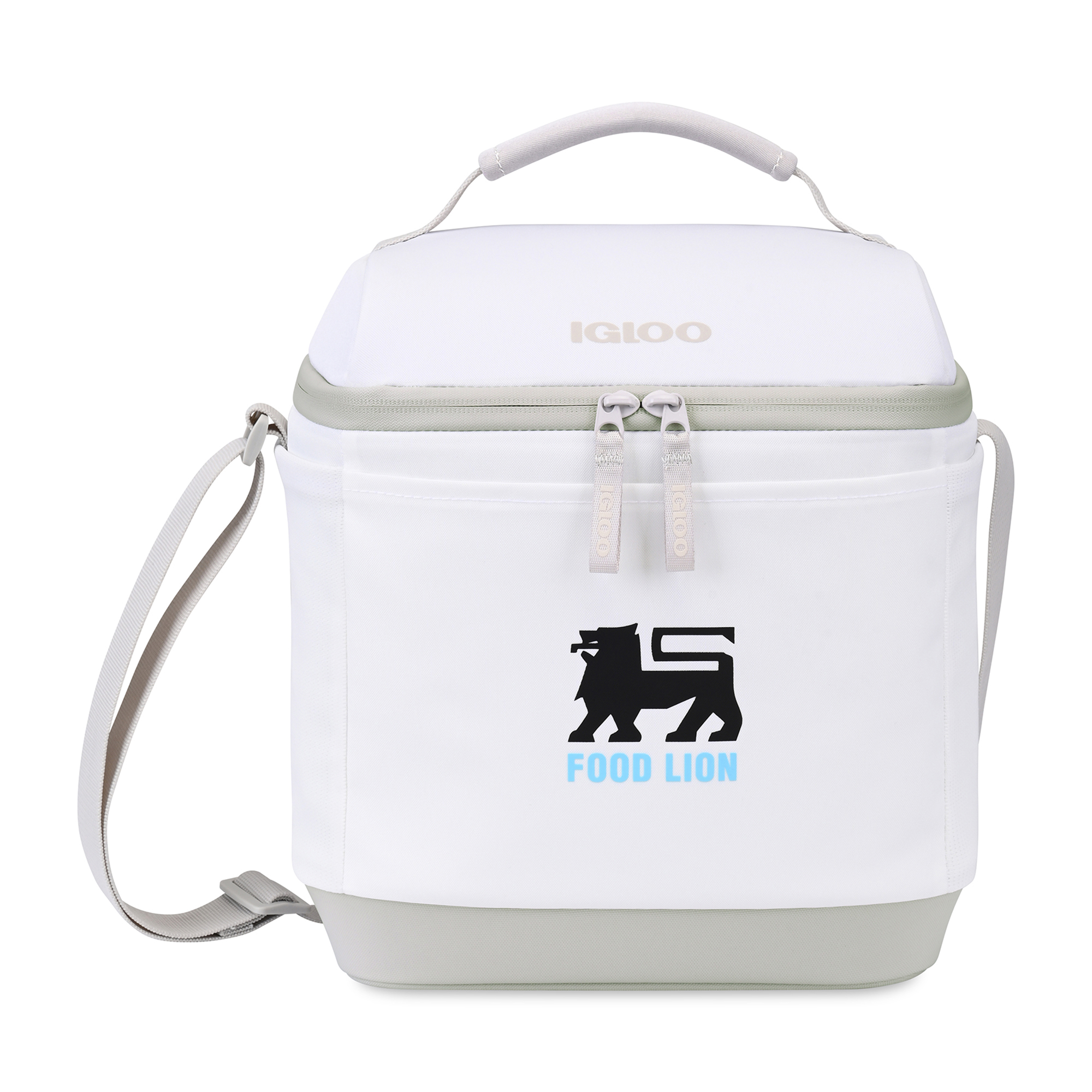 Picture of Igloo Day Chiller Recycled Poly Box 16 Can Soft Cooler - Cloud White