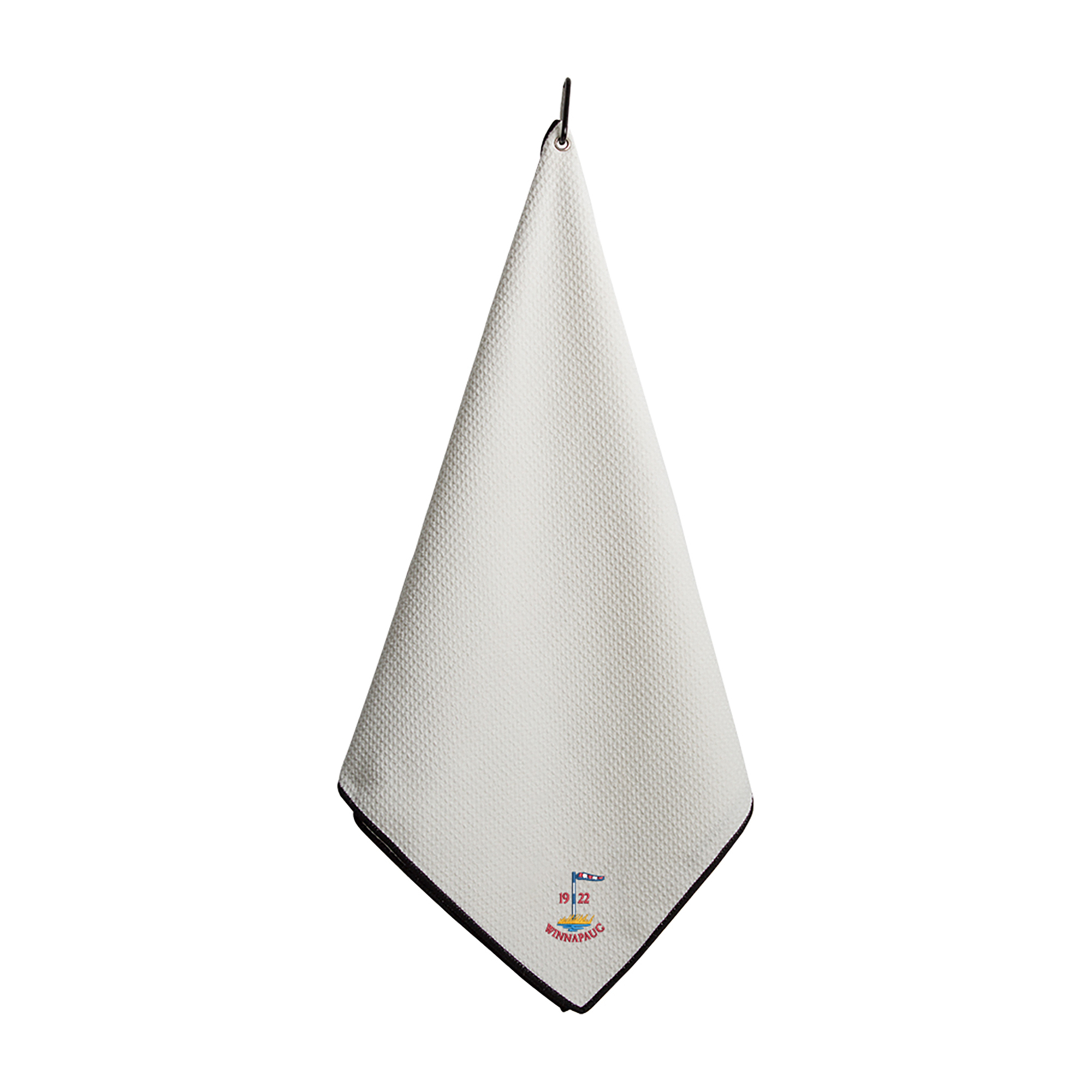 Picture of Ahead Microfiber Golf Towel - White-Black
