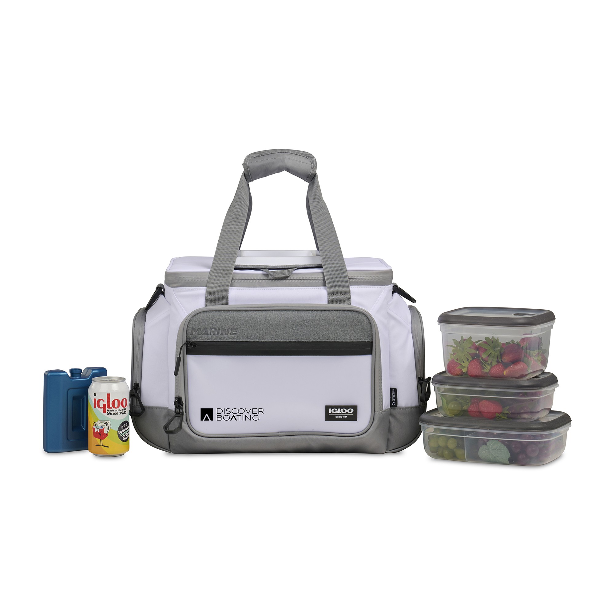 Picture of Igloo Marine 30 Can Square Cooler - White