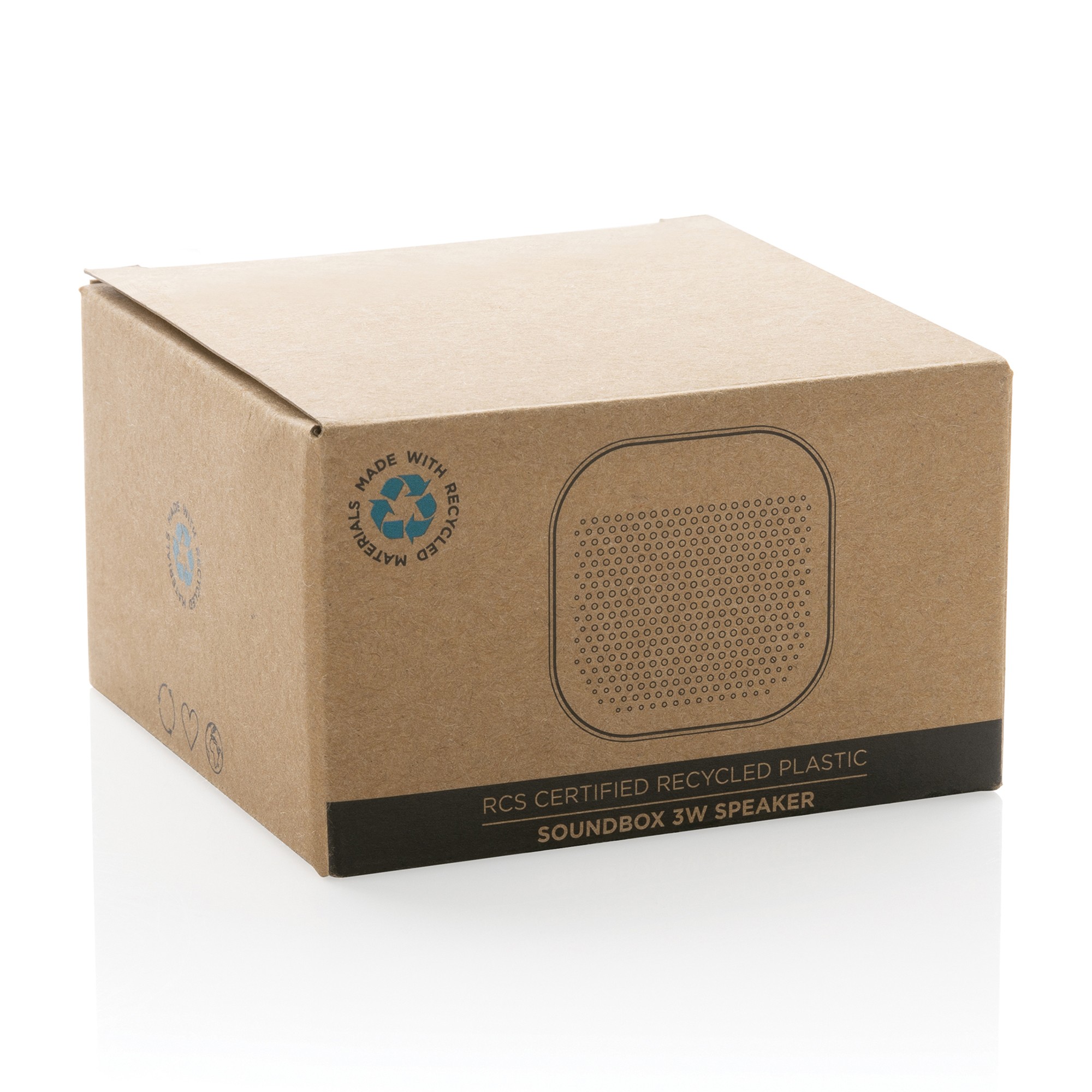 Picture of Recycled Plastic Soundbox 3W Speaker - Black