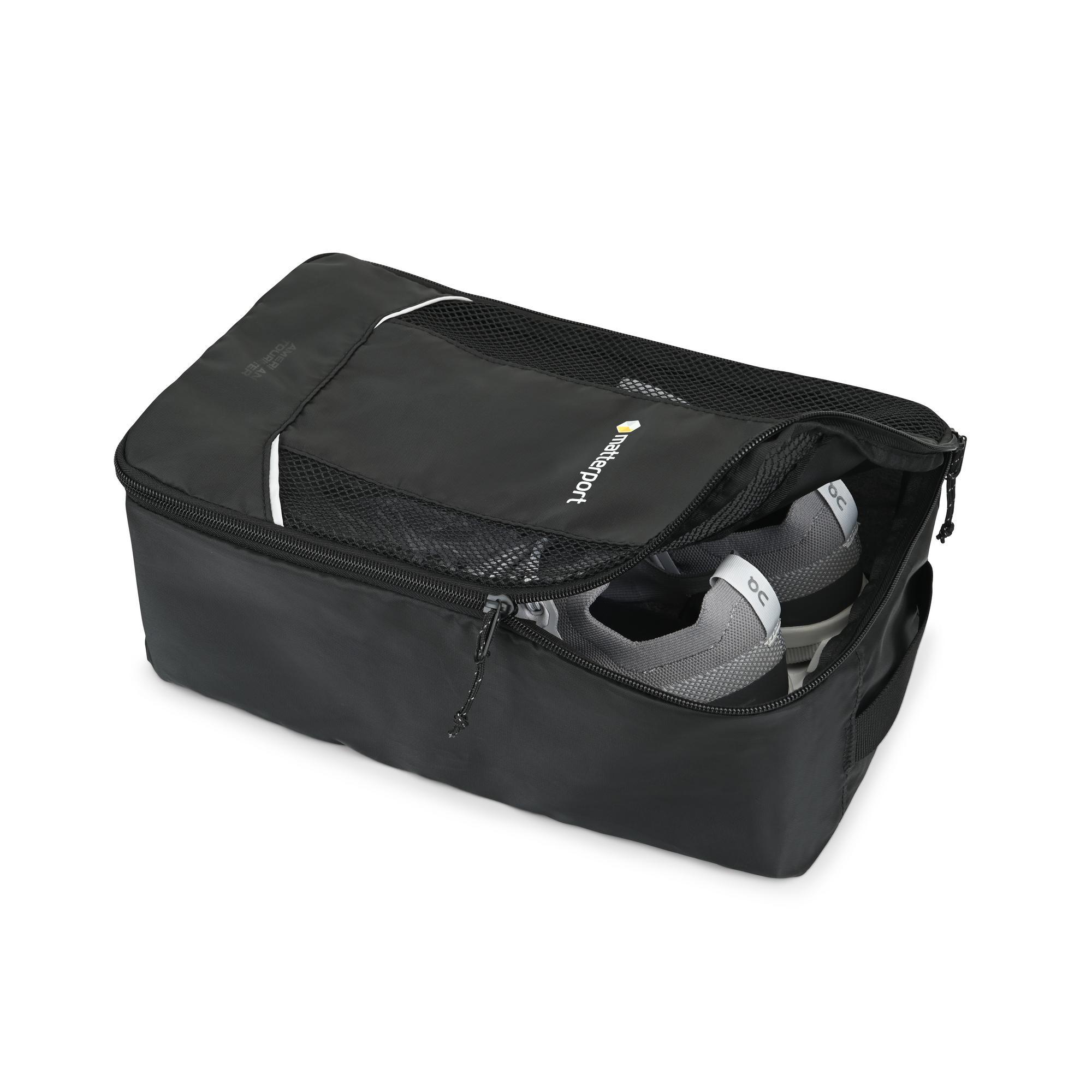 Picture of American Tourister Zoom Turbo Recycled rPET Shoe Bag - Black