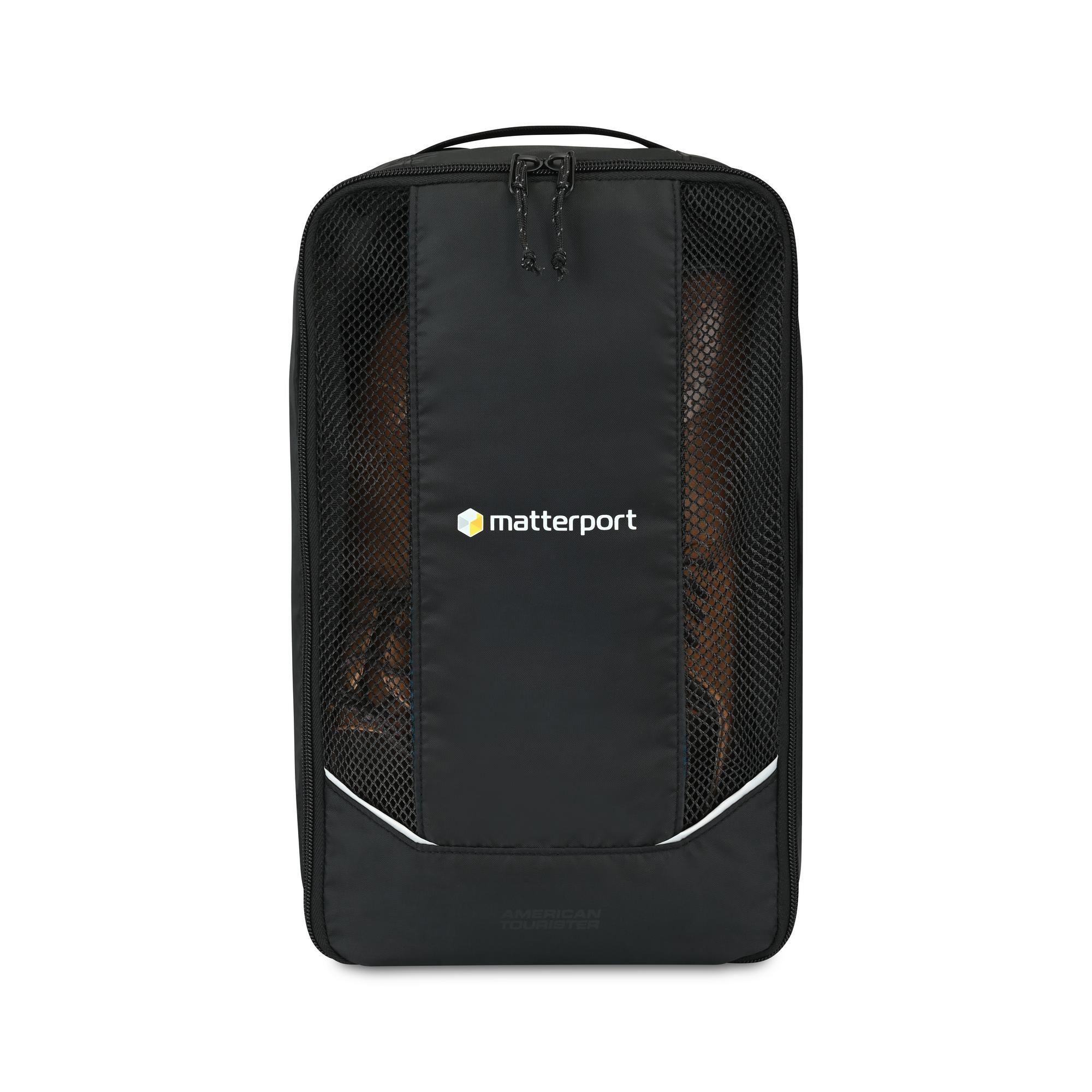 Picture of American Tourister Zoom Turbo Recycled rPET Shoe Bag - Black