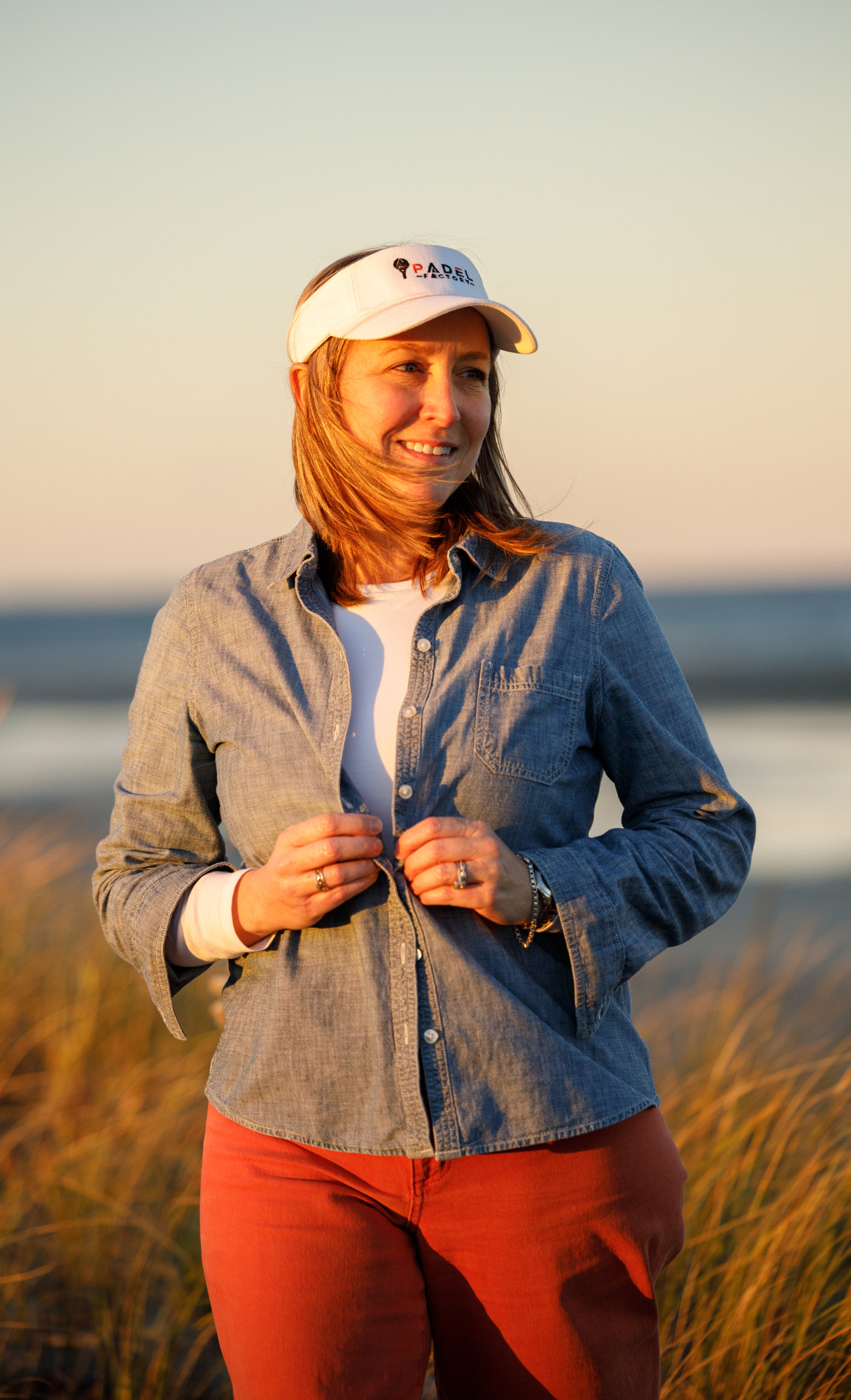 Picture of Merrimack Hat Co. Sun & Sport Visor - White