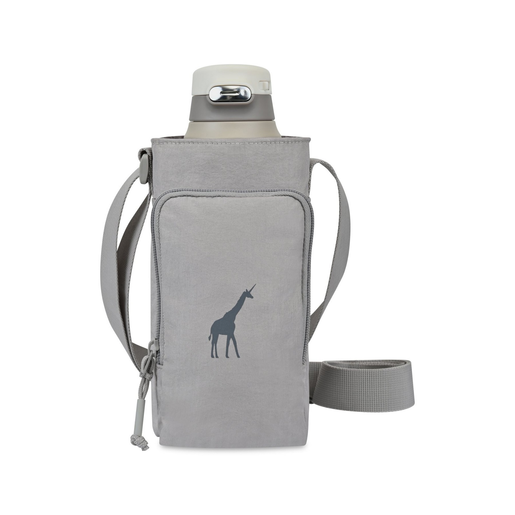 Picture of Aviana Rowan Recycled Nylon Bottle Sling - AWARE - Taupe
