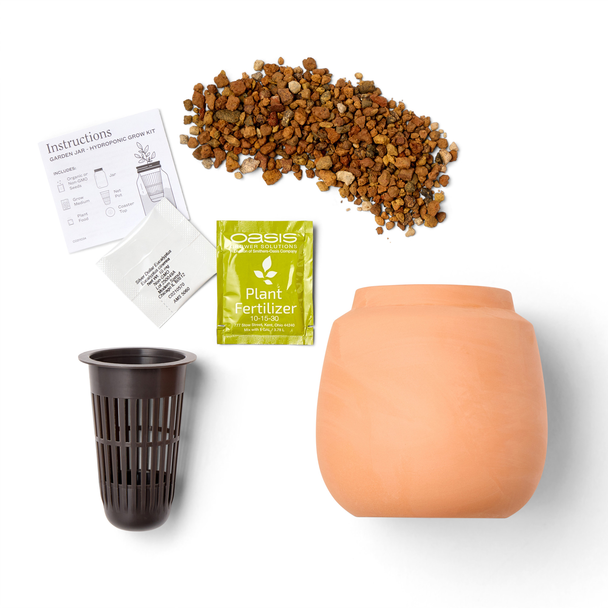 Picture of Modern Sprout Modern Terracotta Grow Kit Cactus - Terracotta