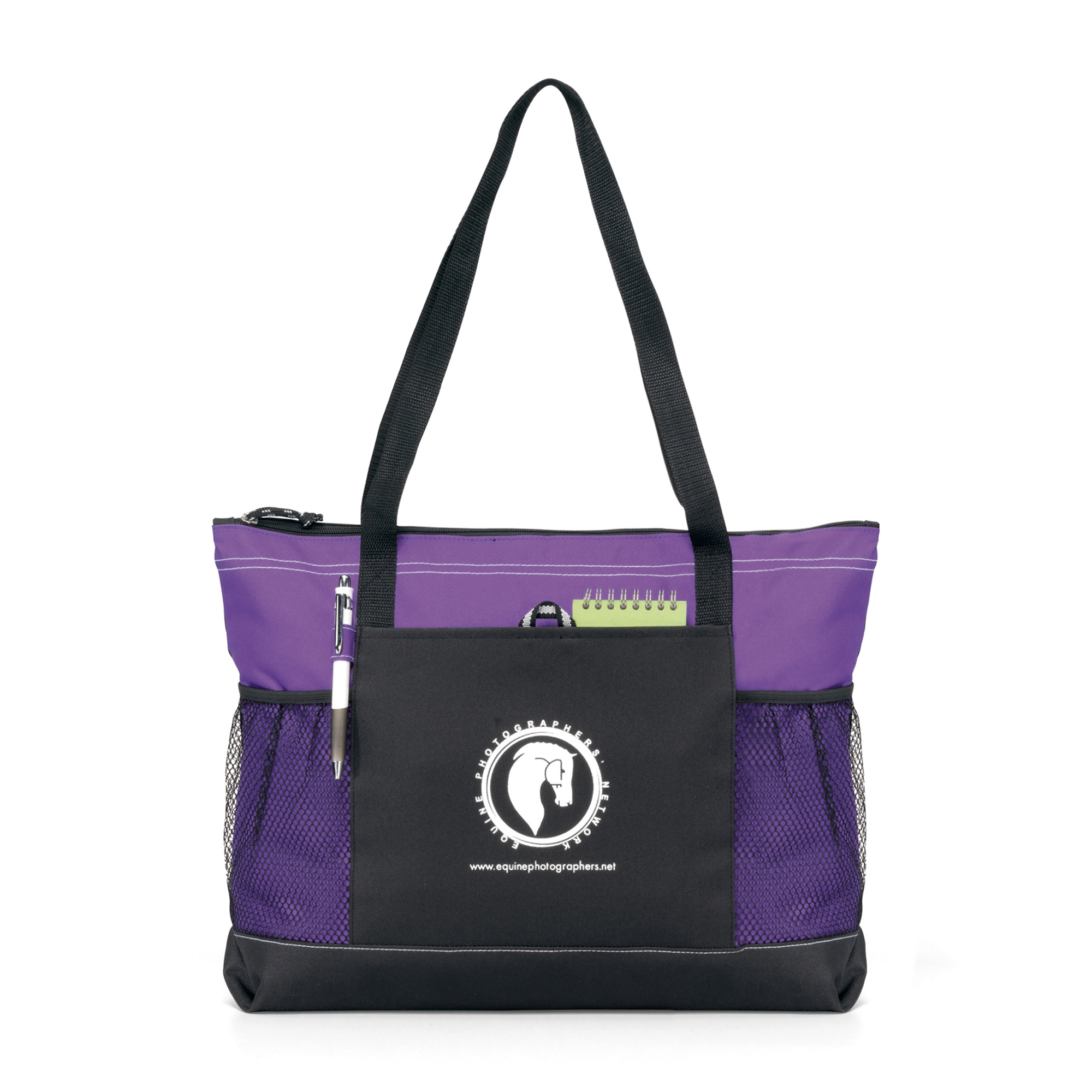 Picture of Select Zippered Tote - Purple