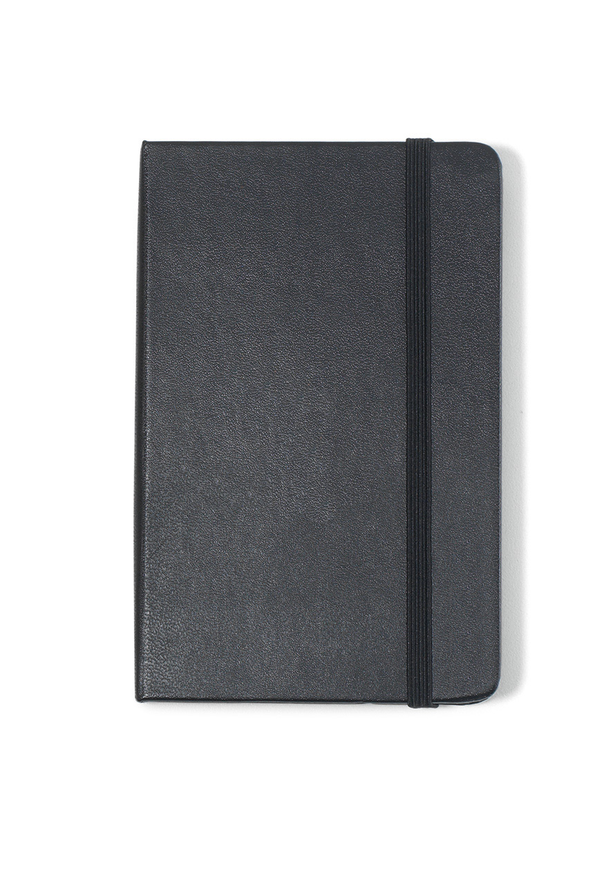 Picture of Moleskine Hard Cover Plain Pocket Notebook - Black