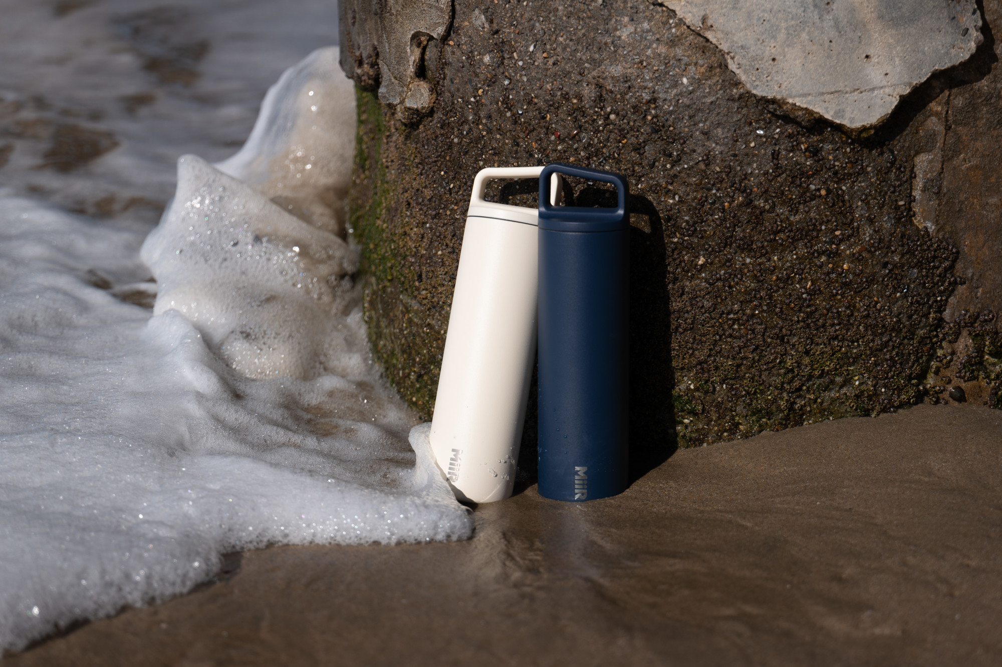 Picture of MiiR Vacuum Insulated Wide Mouth Bottle - 20 Oz. - Sandstone